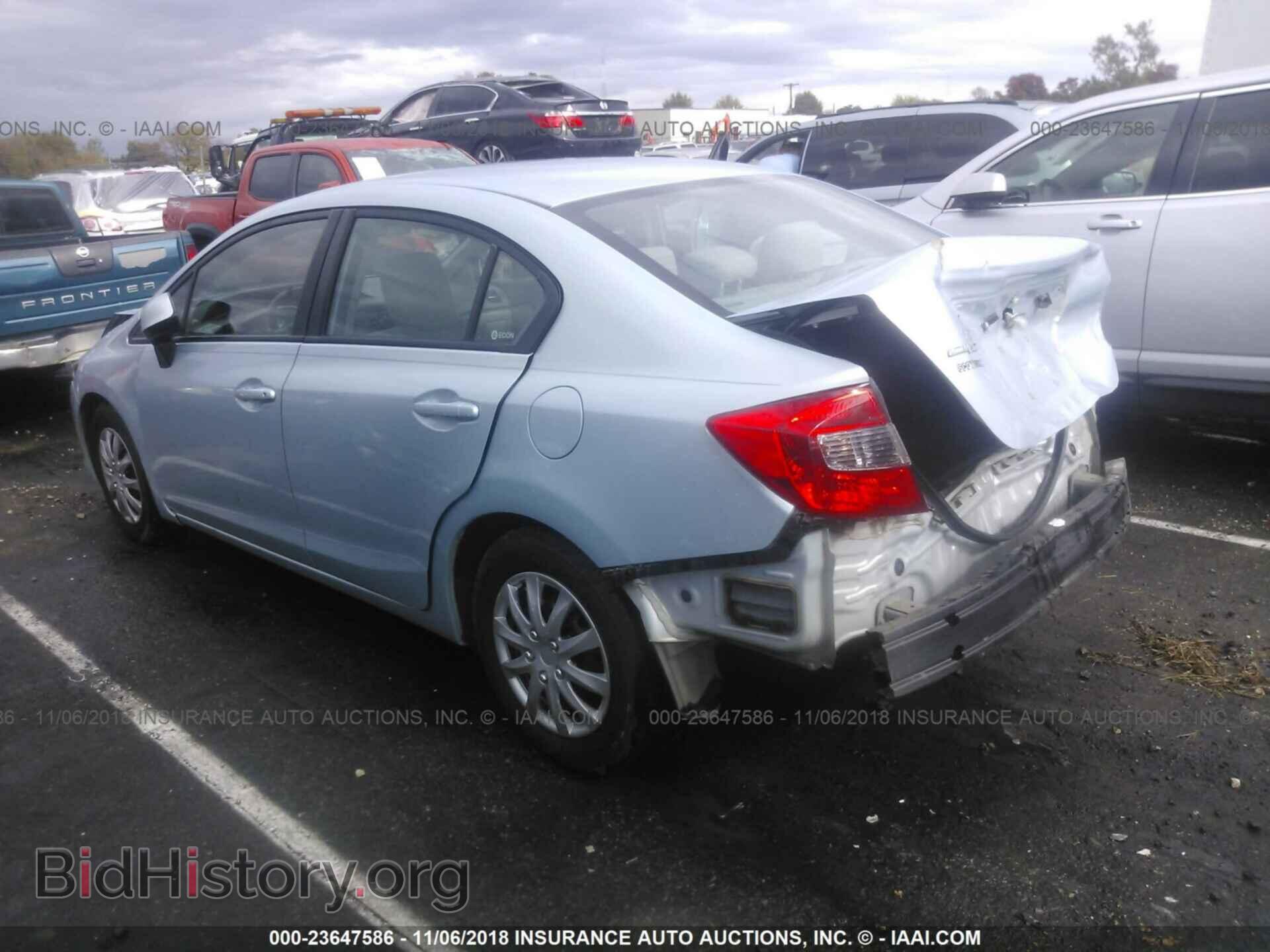 2012 HONDA CIVIC - VIN: 19XFB2F56CE372506 - Photo 3