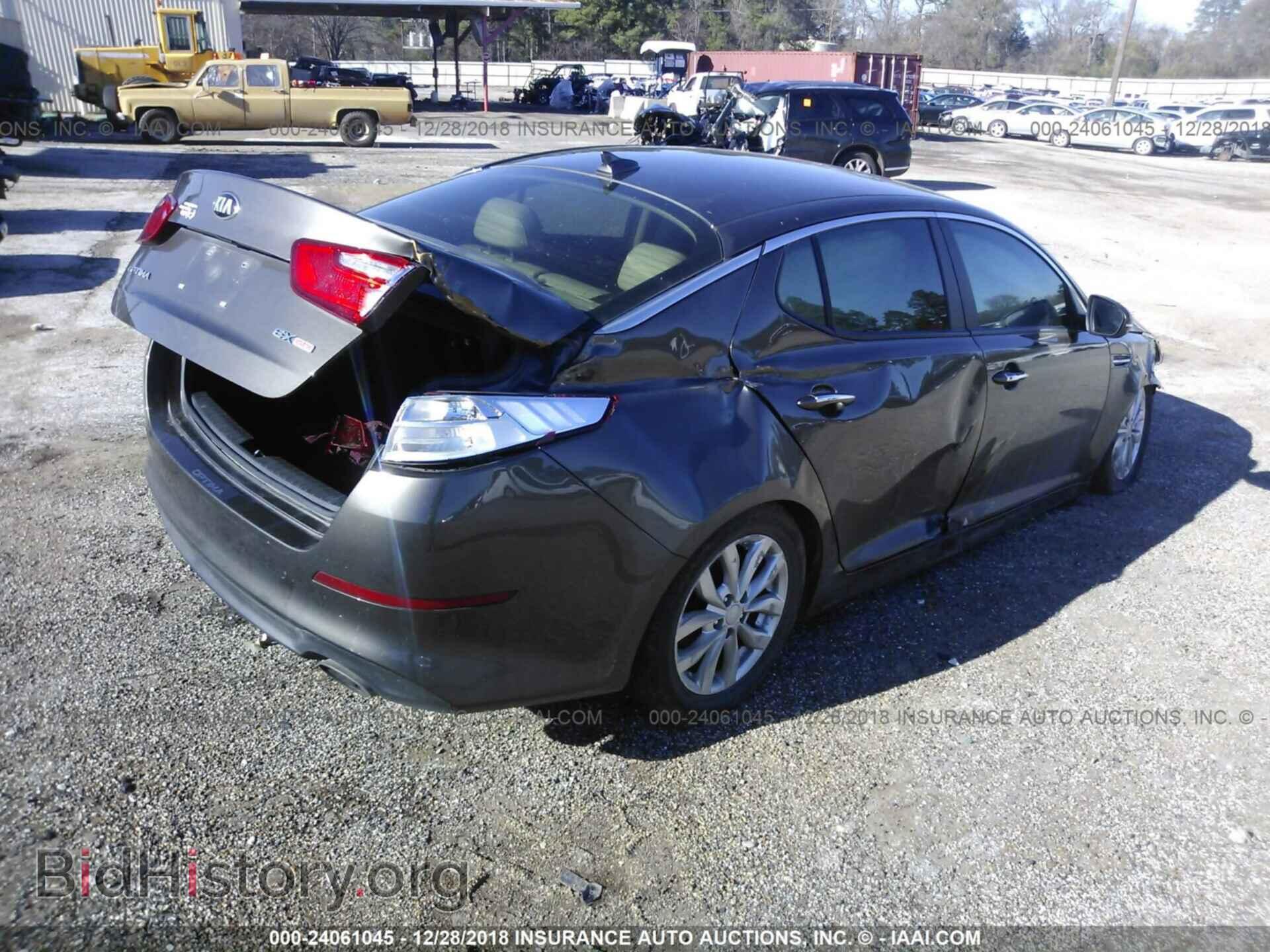 2014 KIA OPTIMA - VIN: 5XXGN4A74EG281437 - Фото 4