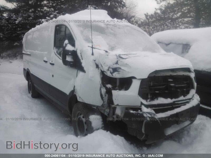 2017 Ford TRANSIT (VIN 1FTYR1YM6HKA61925) — фото 1 из 10, IAAI, повреждение: правая передняя часть
