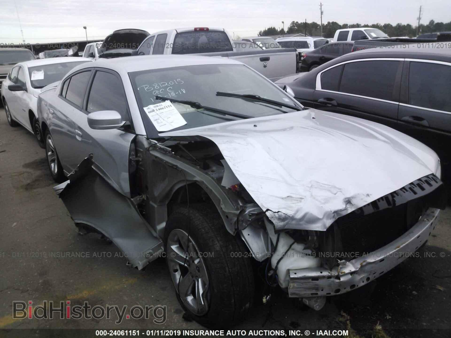 Photo 2C3CDXBG1CH303538 - DODGE CHARGER 2012