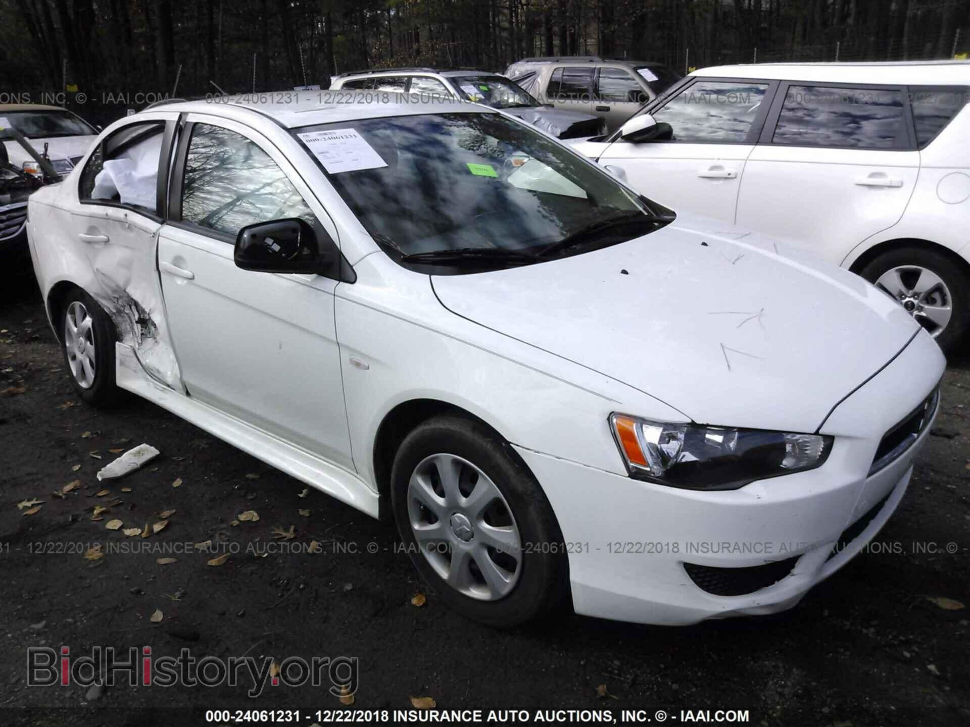Фотография JA32U2FU8CU007406 - MITSUBISHI LANCER 2012