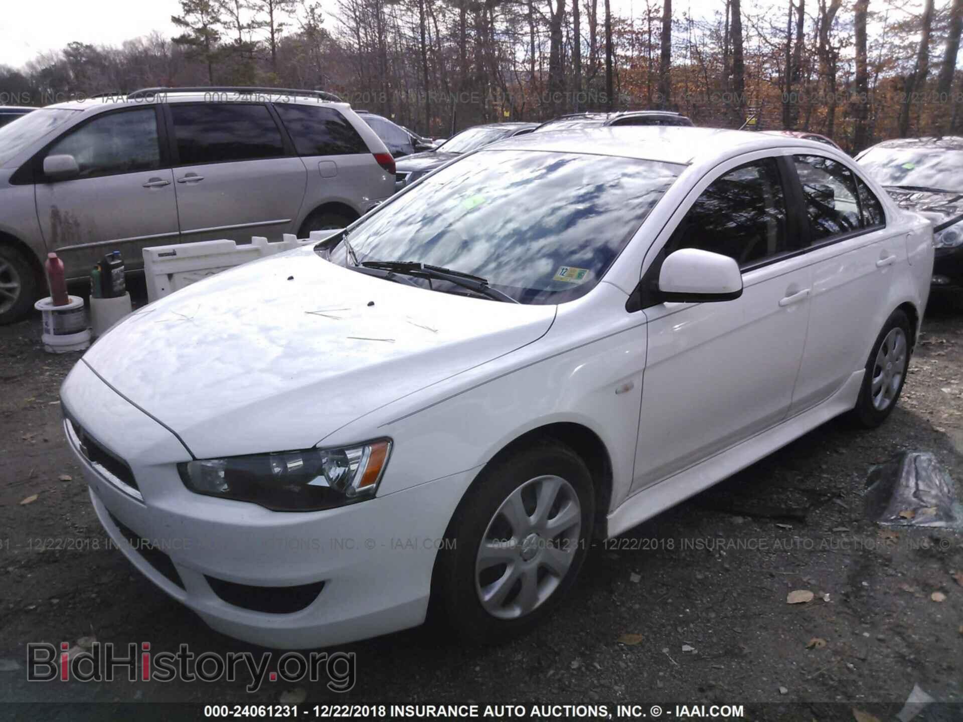 2012 MITSUBISHI LANCER - VIN: JA32U2FU8CU007406 - Фото 2