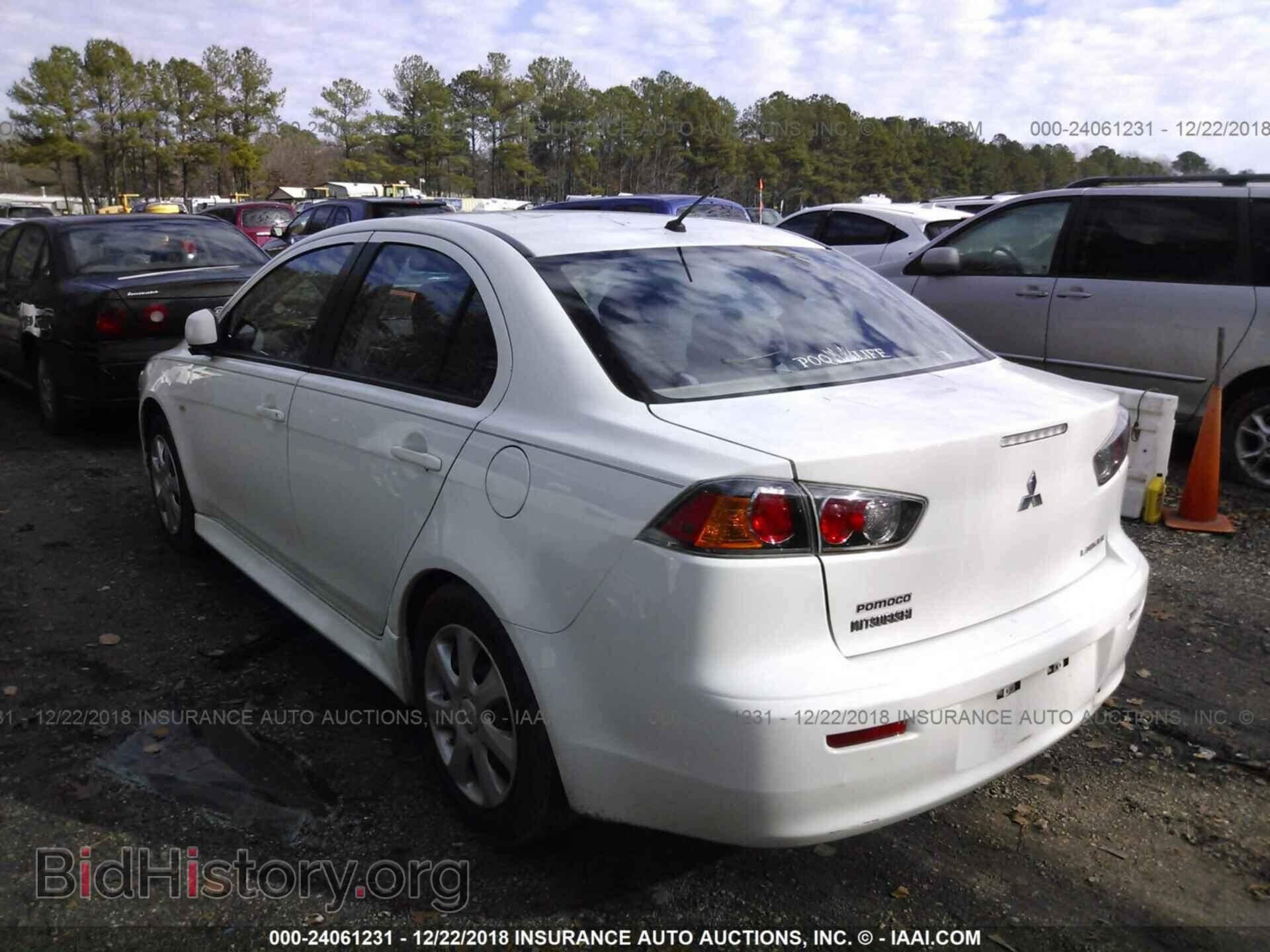 2012 MITSUBISHI LANCER - VIN: JA32U2FU8CU007406 - Фото 3