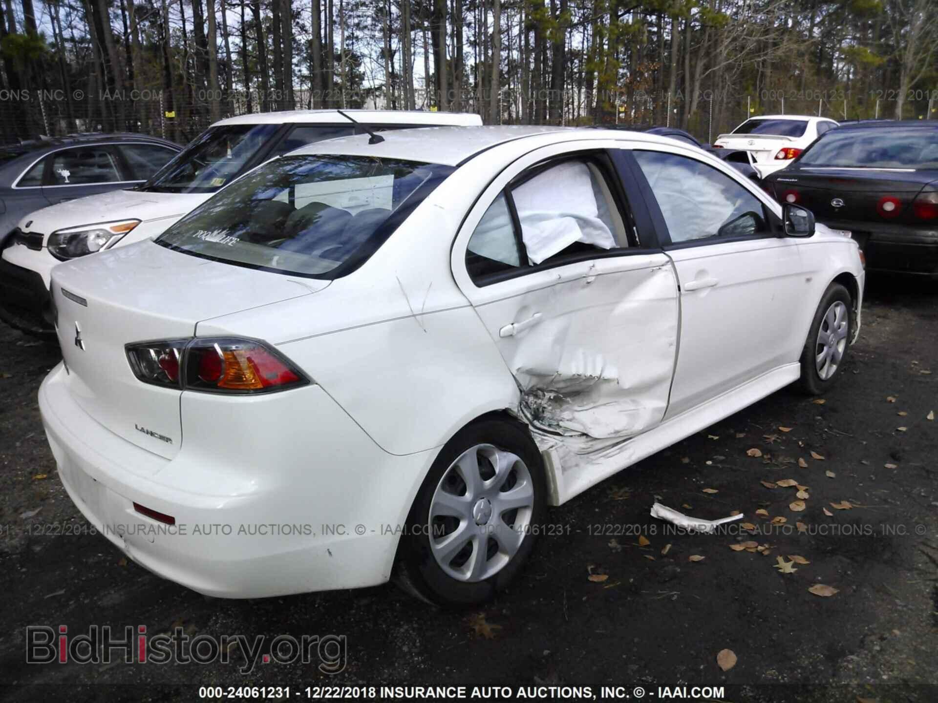 2012 MITSUBISHI LANCER - VIN: JA32U2FU8CU007406 - Фото 4