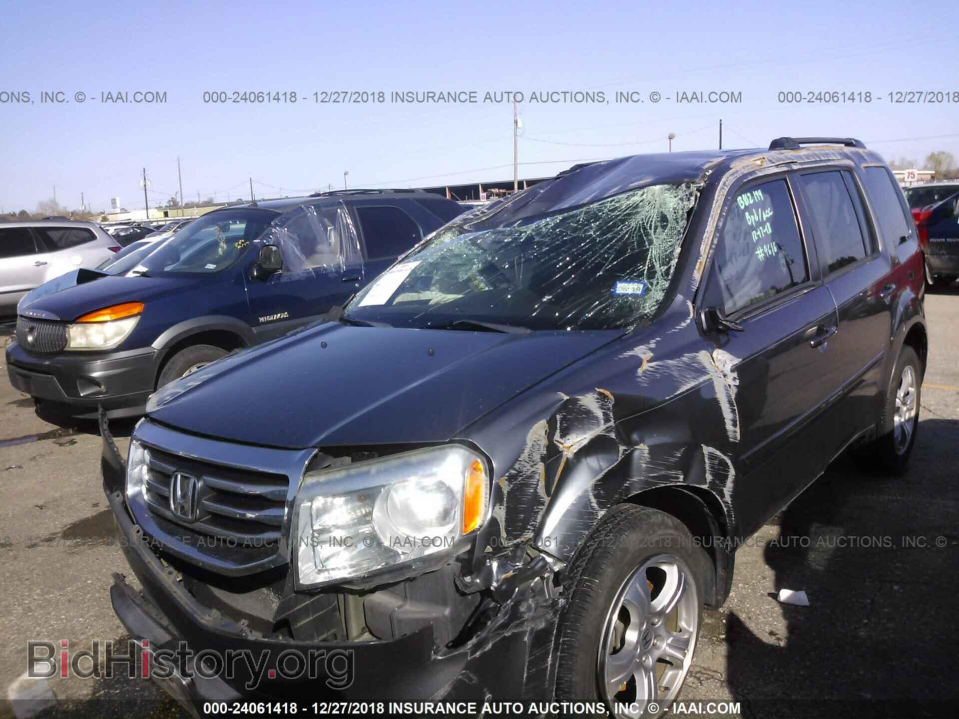 2013 HONDA PILOT - VIN: 5FNYF3H43DB009616 - Photo 2