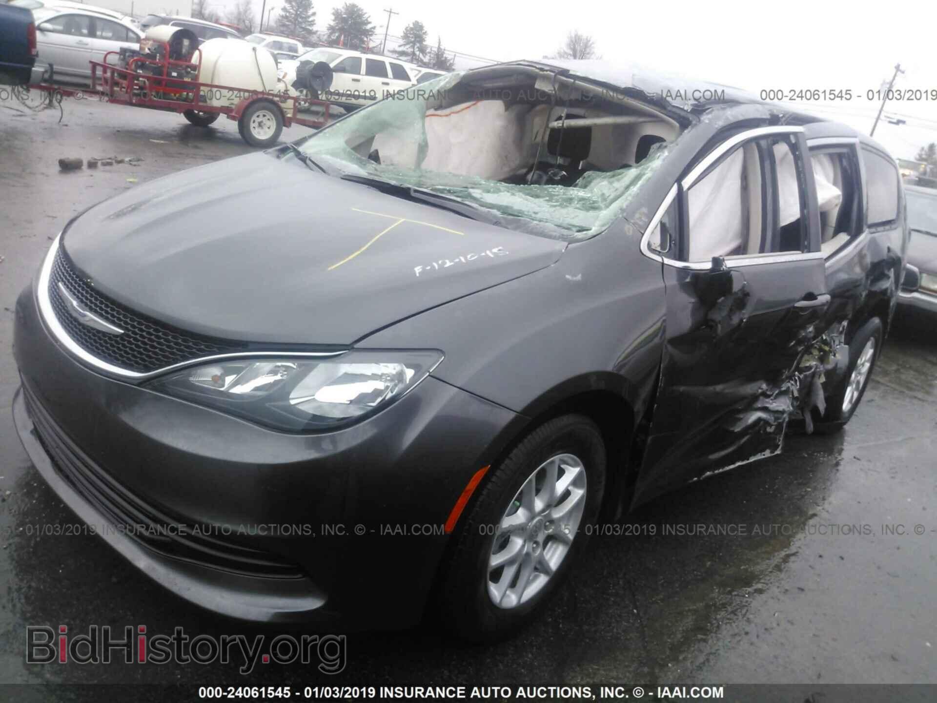 2017 CHRYSLER PACIFICA - VIN: 2C4RC1CG4HR531796 - Фото 2