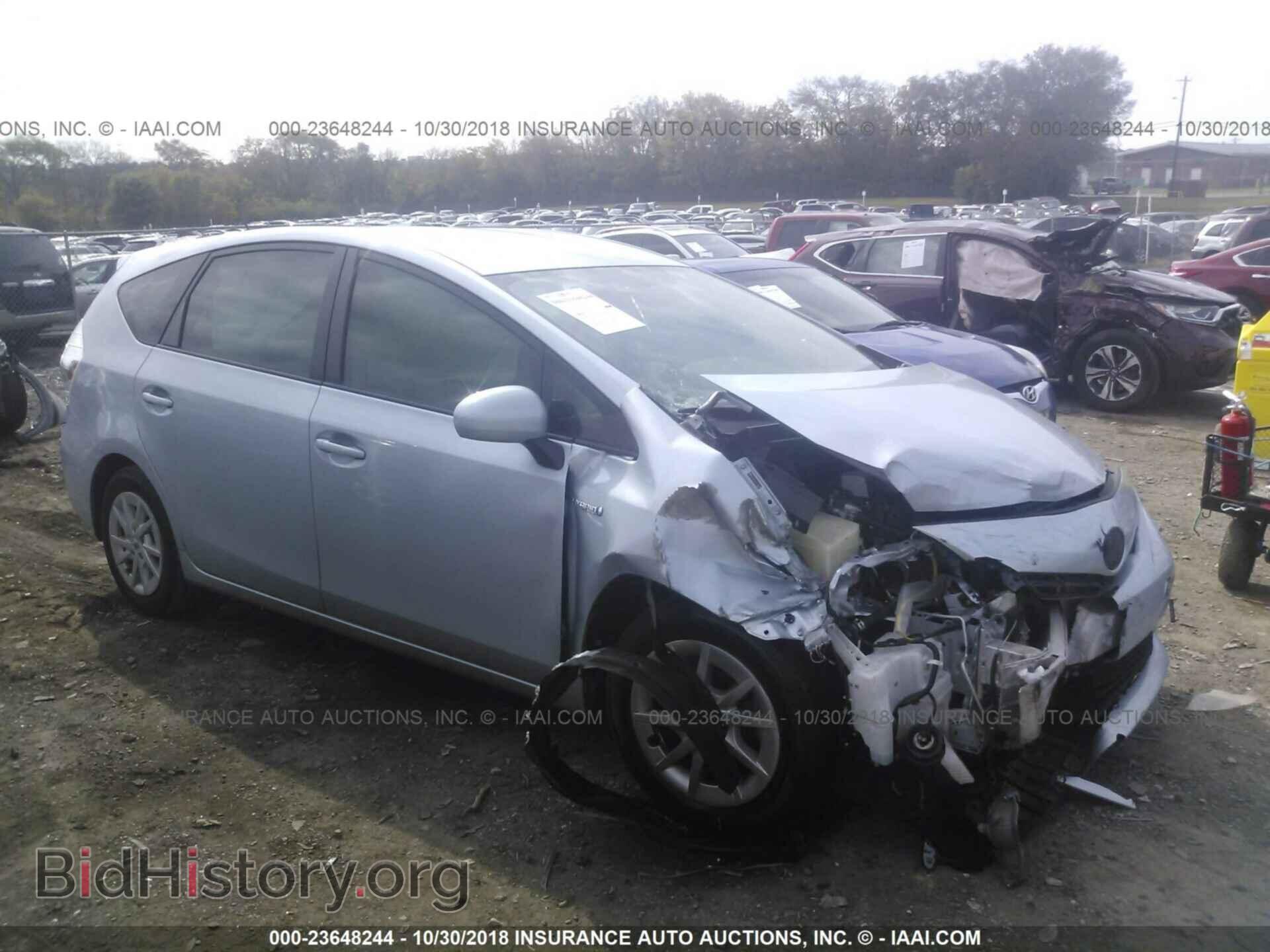 Photo JTDZN3EU6C3136447 - TOYOTA PRIUS V 2012