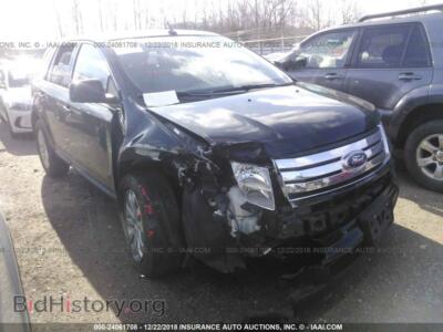2009 Ford EDGE Limited, черный — VIN 2FMDK39CX9BA81252, IAAI