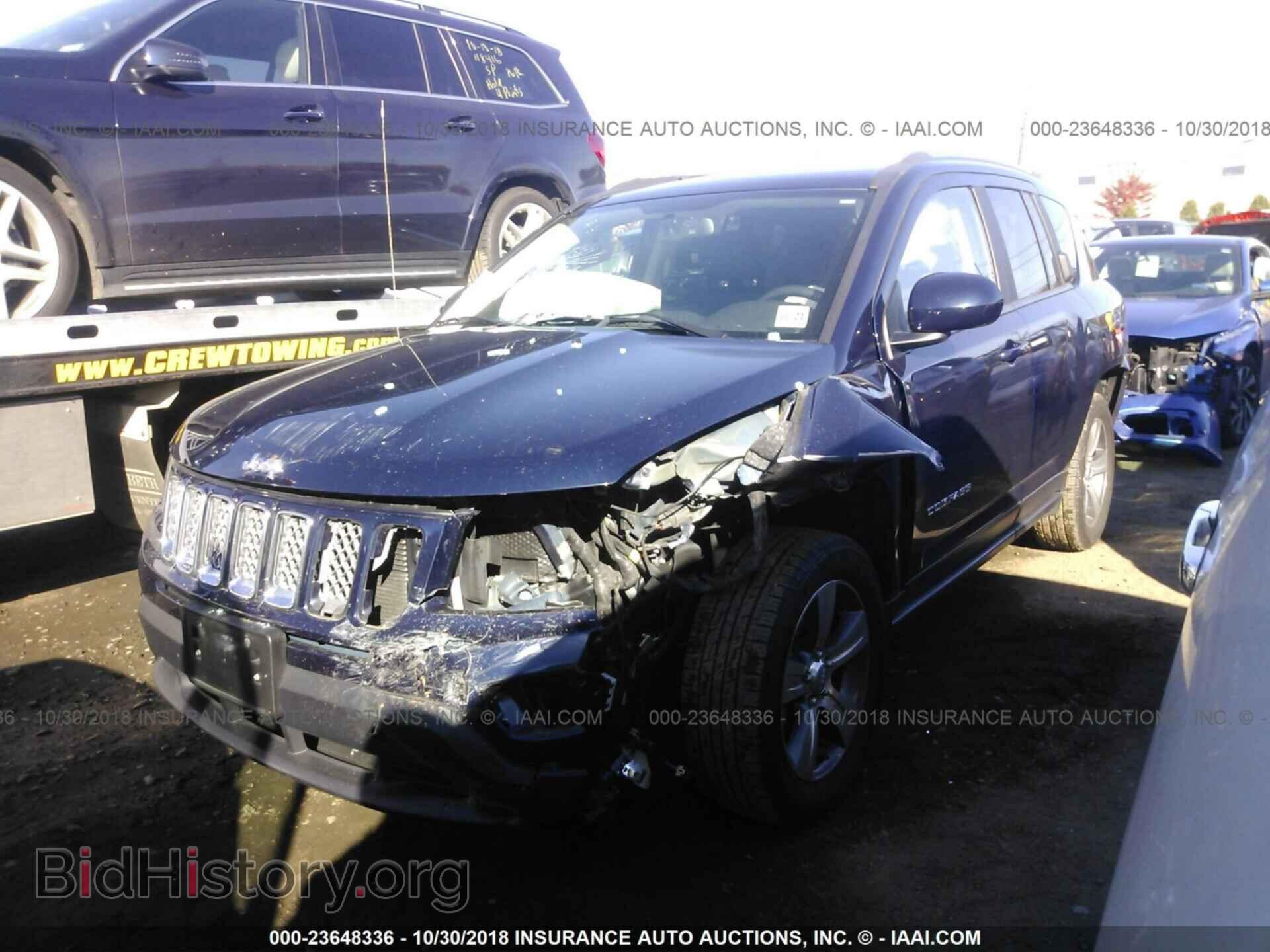 2017 JEEP COMPASS - VIN: 1C4NJDEB4HD167664 - Фото 2
