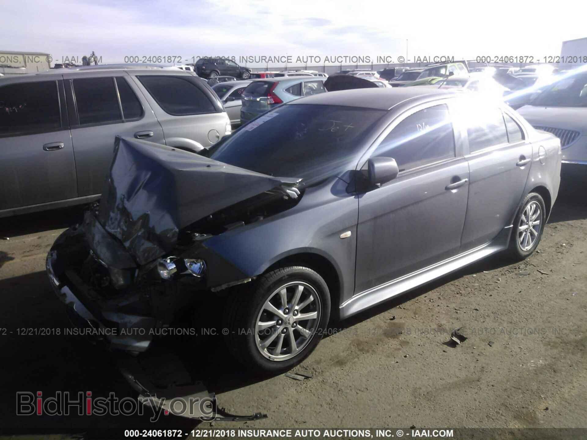 2011 MITSUBISHI LANCER - VIN: JA32U2FU2BU017265 - Фото 2