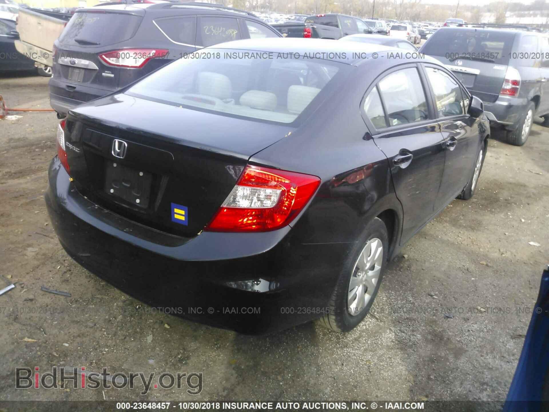 2012 HONDA CIVIC - VIN: 19XFB2F55CE012501 - Photo 4