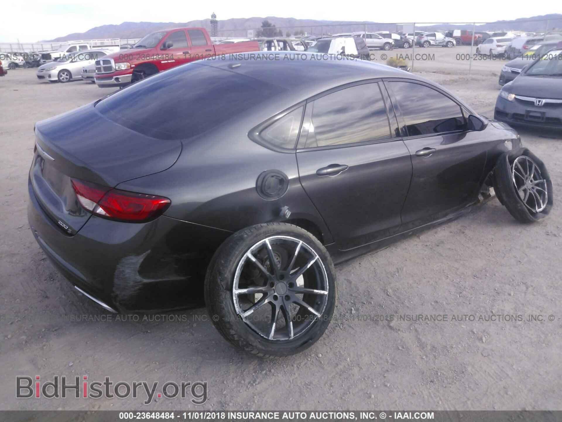 2015 CHRYSLER 200 - VIN: 1C3CCCBB3FN747449 - Photo 4