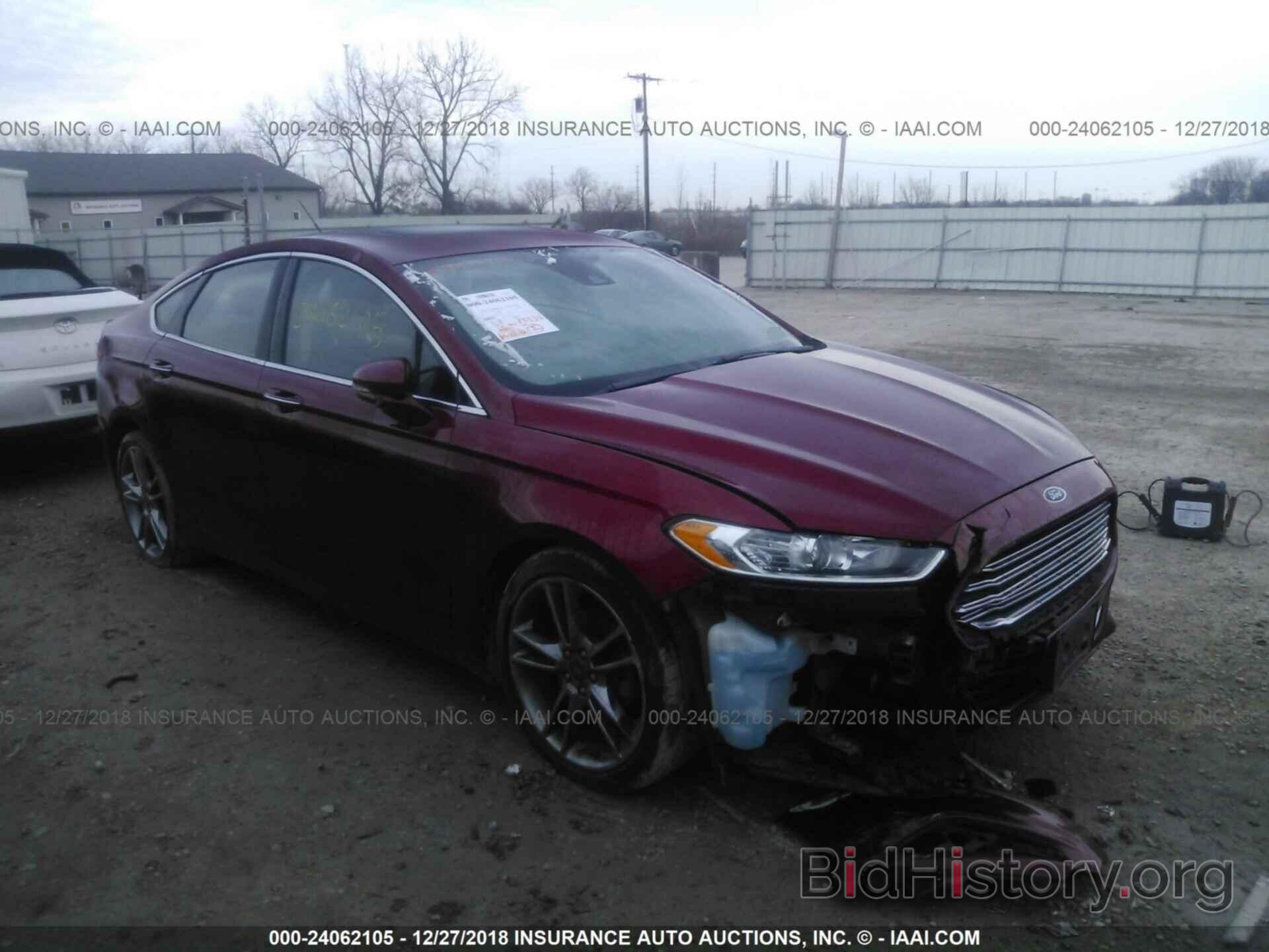 Photo 3FA6P0D92DR123695 - FORD FUSION 2013