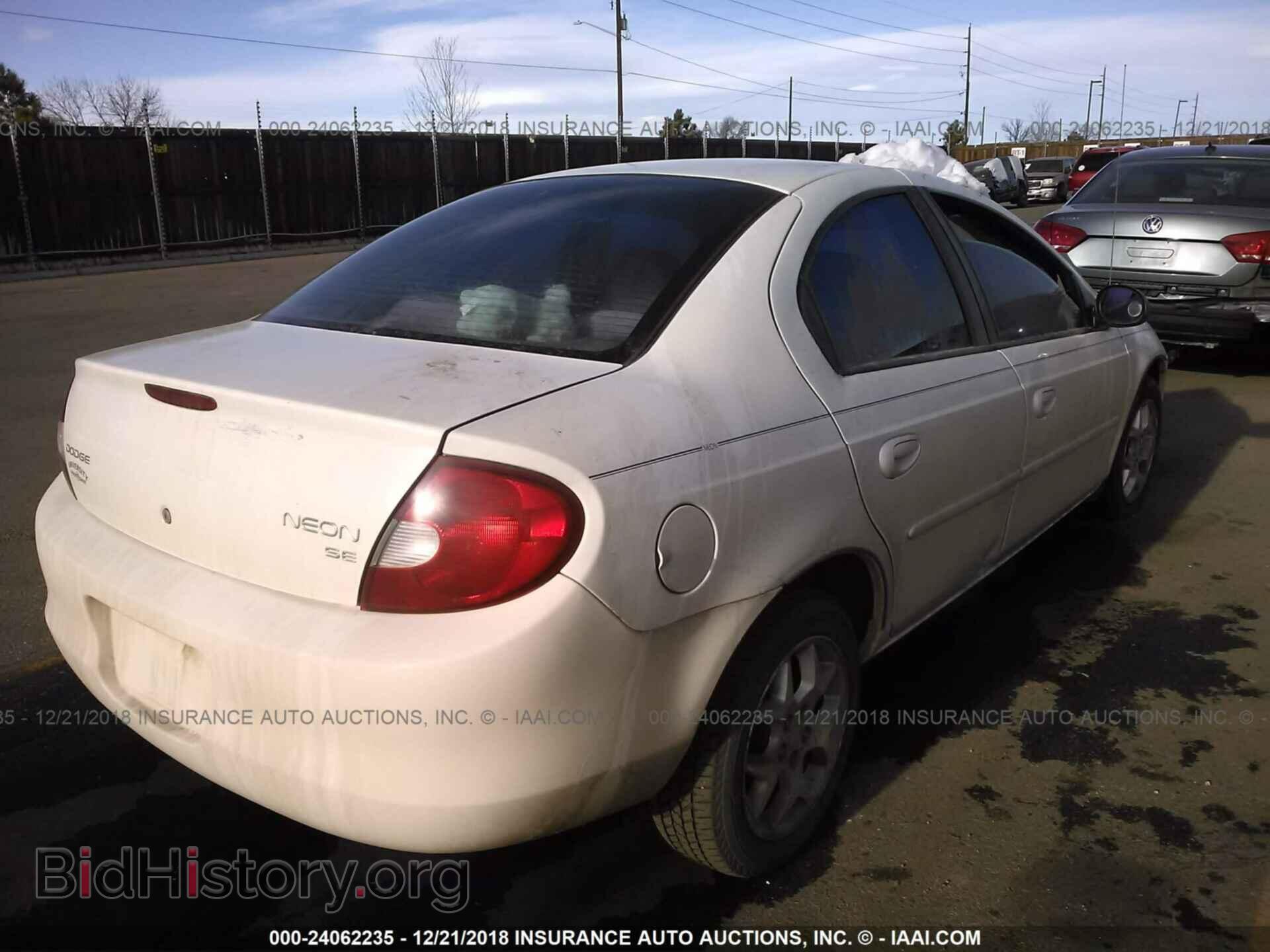 2002 DODGE NEON - VIN: 1B3ES46C12D558445 - Фото 4
