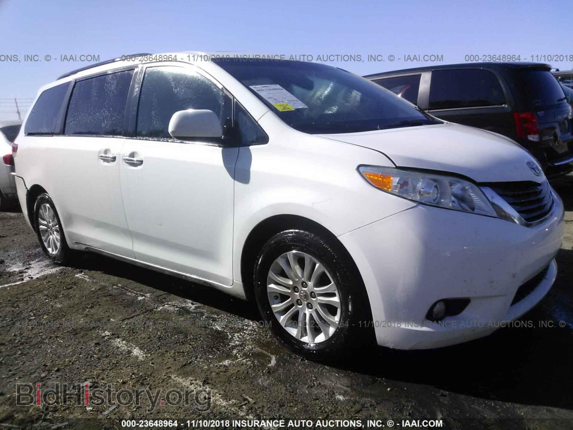 Photo 5TDYK3DC8CS271361 - TOYOTA SIENNA 2012