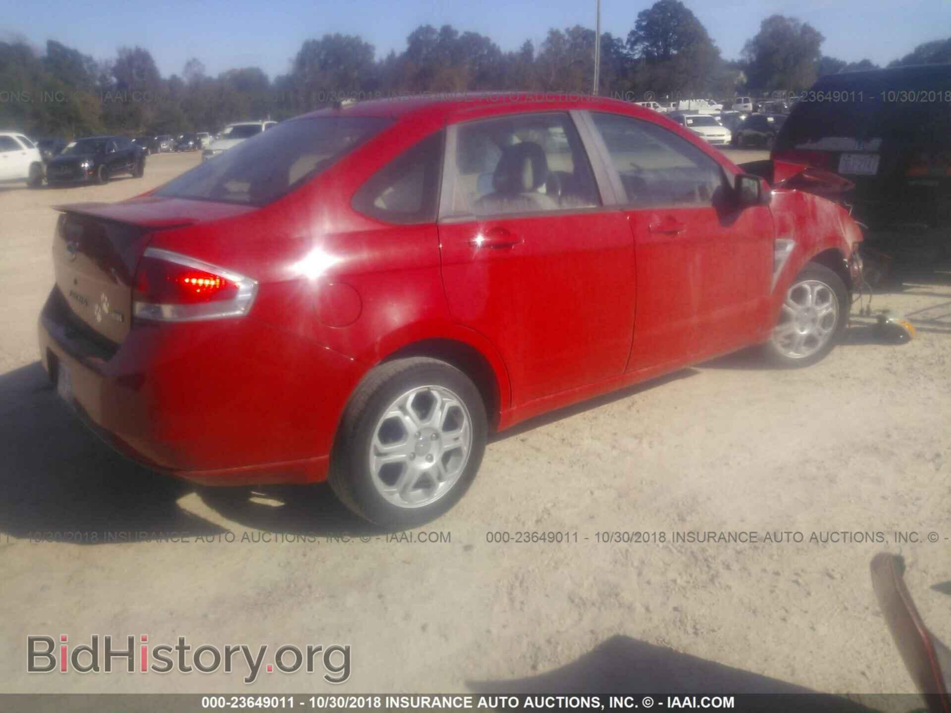 2008 FORD FOCUS - VIN: 1FAHP35N68W122767 - Фото 4