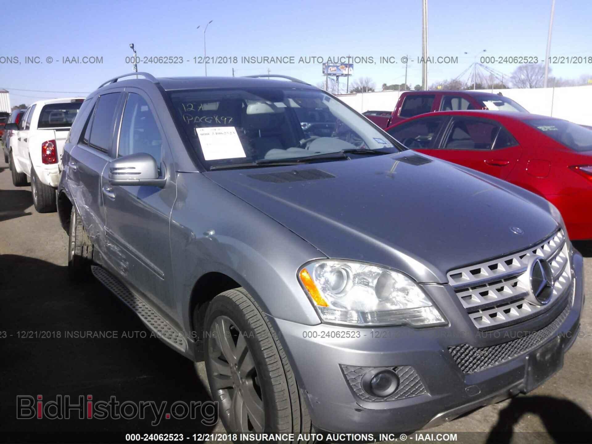 Photo 4JGBB5GB3BA632829 - MERCEDES-BENZ ML 2011