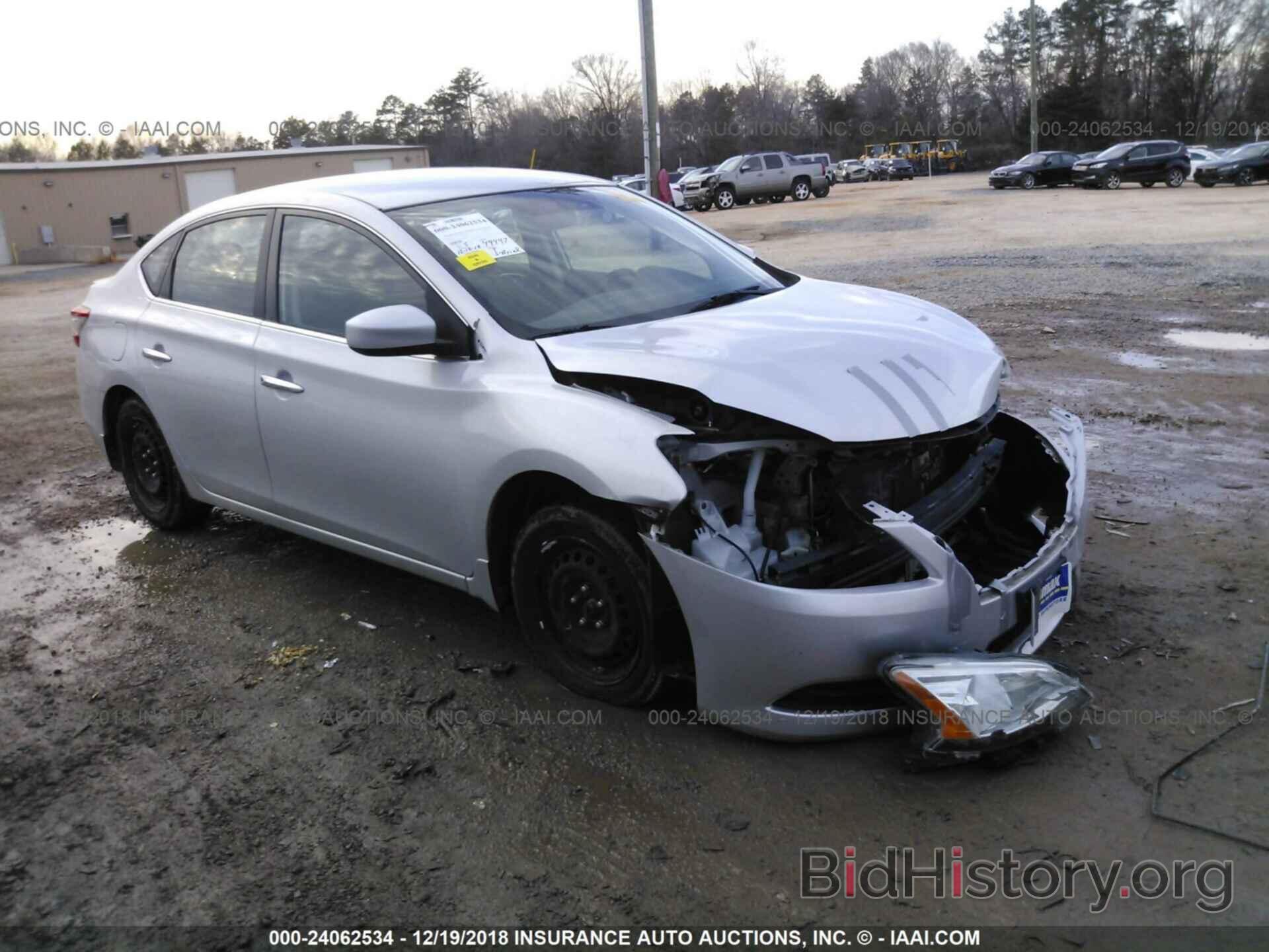 Photo 3N1AB7AP5DL762898 - NISSAN SENTRA 2013