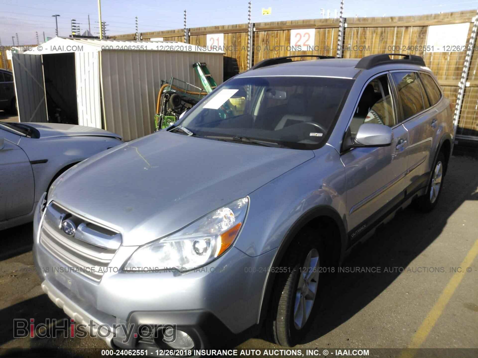 2014 SUBARU OUTBACK - VIN: 4S4BRBLC3E3260958 - Фото 2
