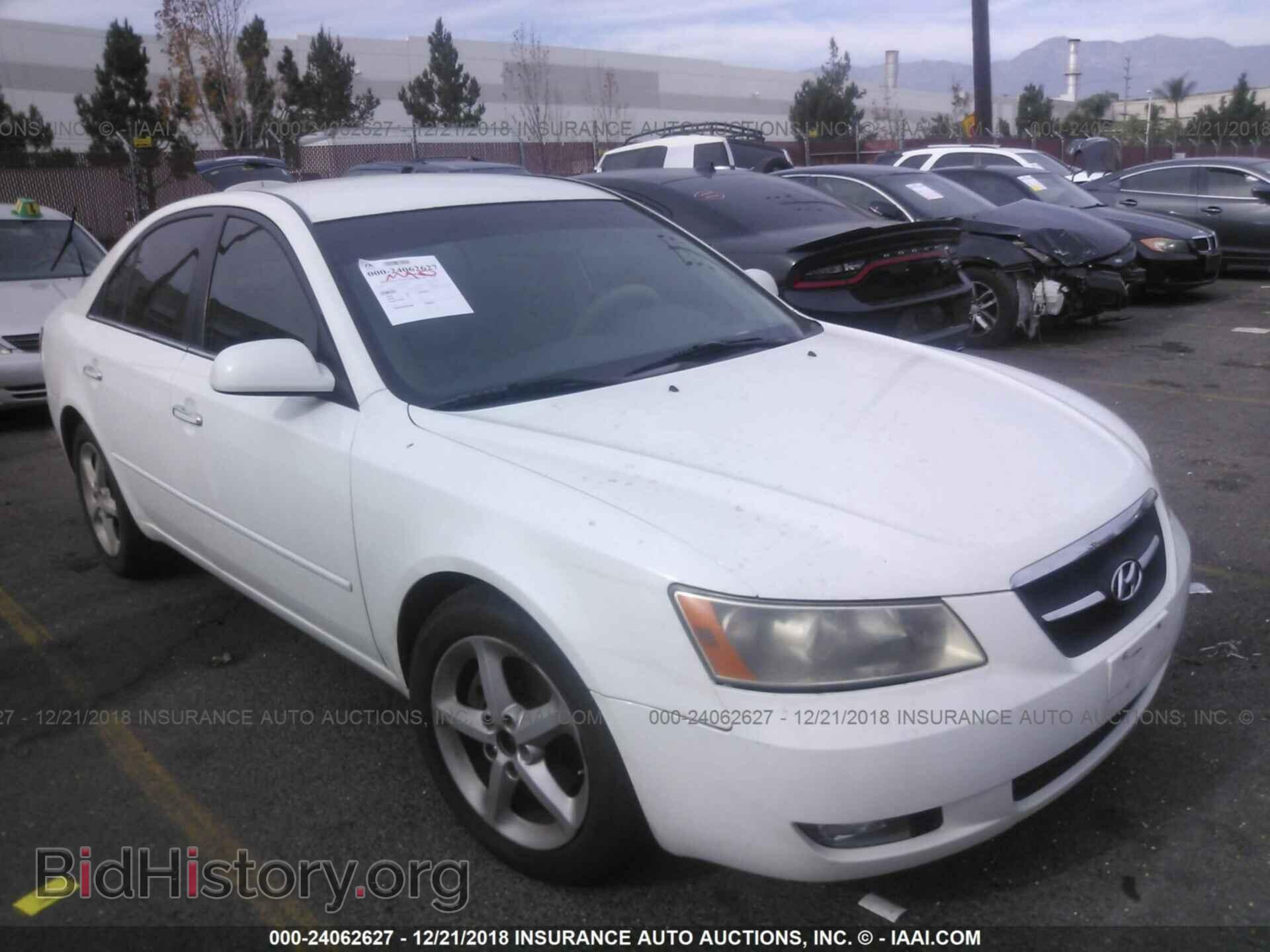 Photo 5NPEU46F07H289181 - HYUNDAI SONATA 2007