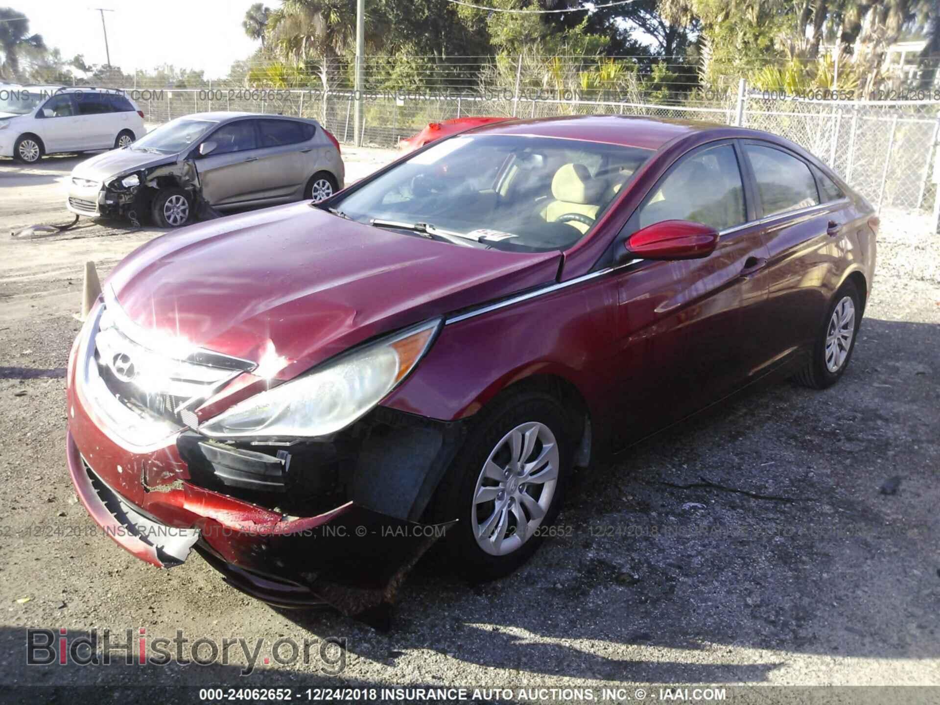 2012 HYUNDAI SONATA - VIN: 5NPEB4AC4CH458129 - Photo 2