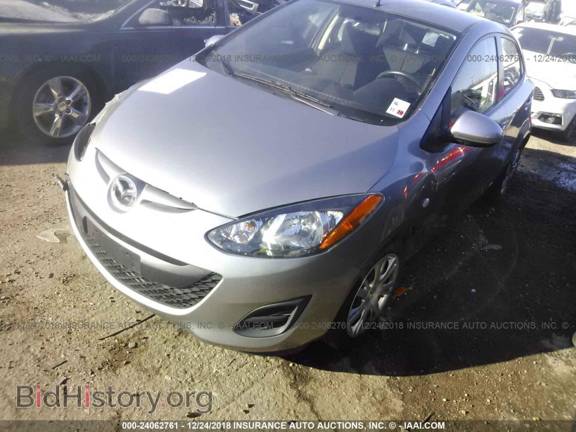 2014 MAZDA MAZDA2 - VIN: JM1DE1KY0E0185282 - Фото 2