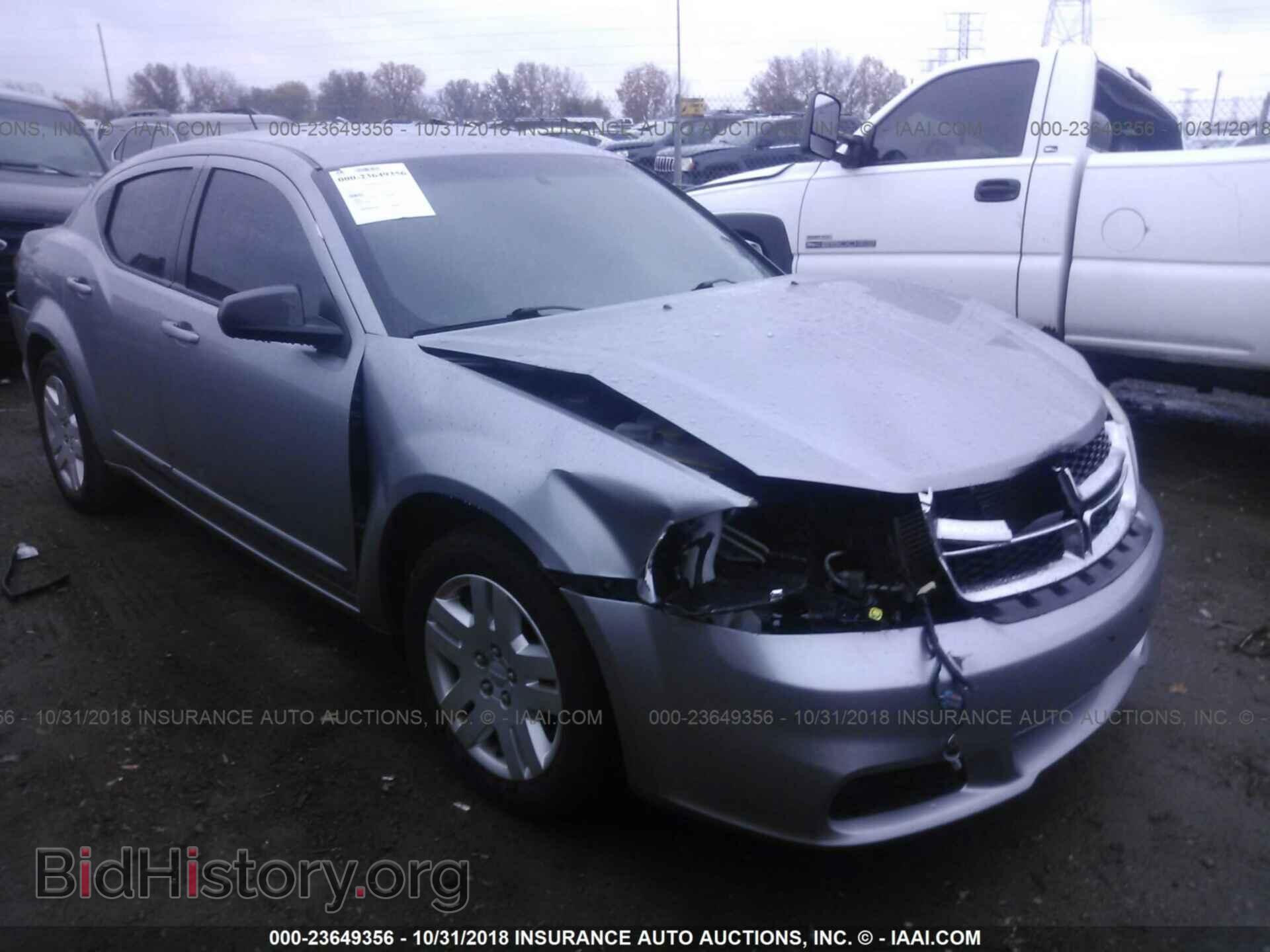 Фотография 1C3CDZAB3DN567564 - DODGE AVENGER 2013