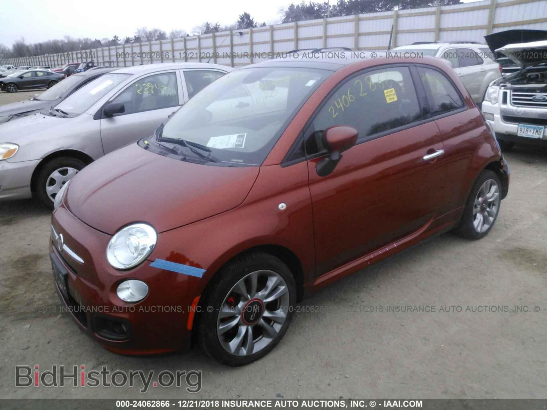 2015 FIAT 500 - VIN: 3C3CFFBR8FT690008 - Photo 2