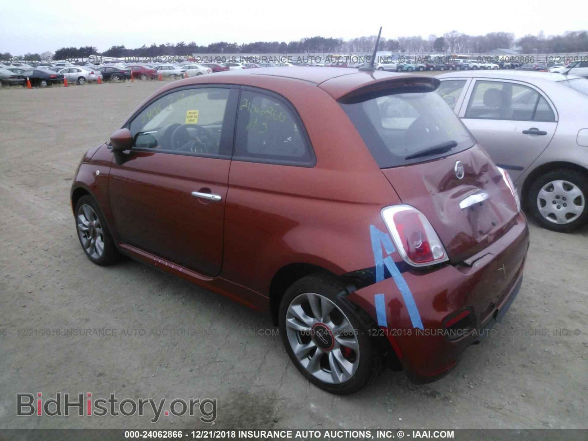 2015 FIAT 500 - VIN: 3C3CFFBR8FT690008 - Photo 3