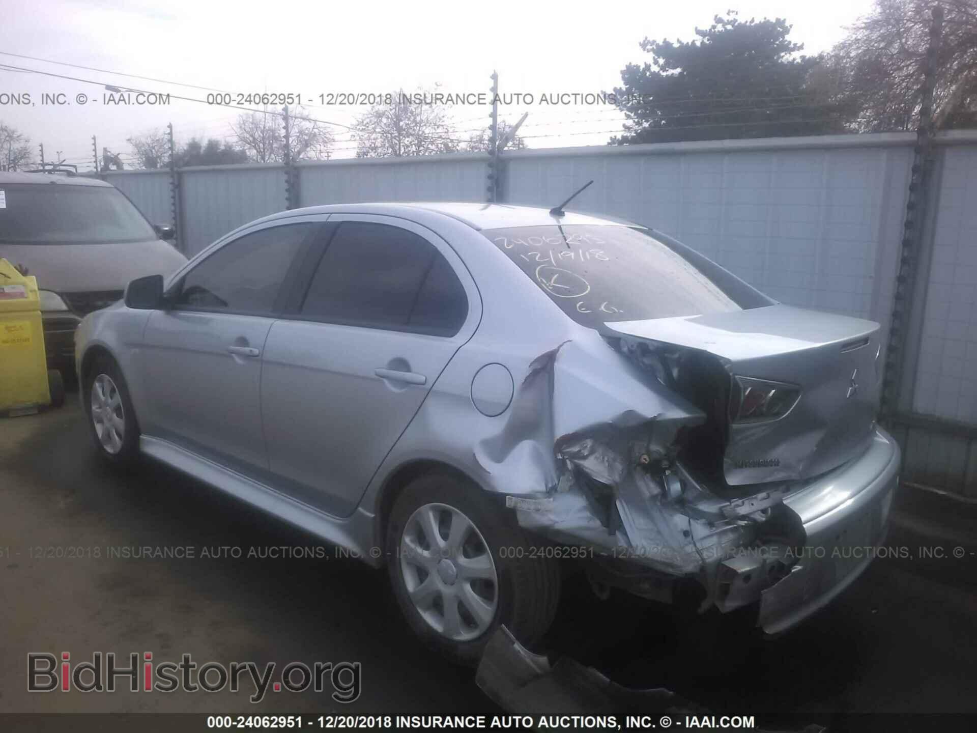 2014 MITSUBISHI LANCER - VIN: JA32U2FU1EU010649 - Фото 3