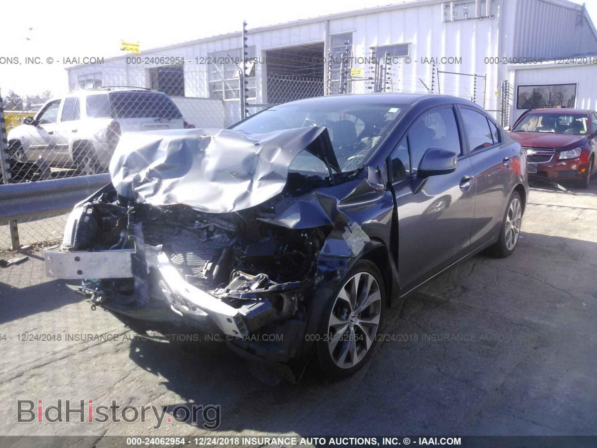 2013 HONDA CIVIC - VIN: 2HGFB2F61DH539855 - Фото 2