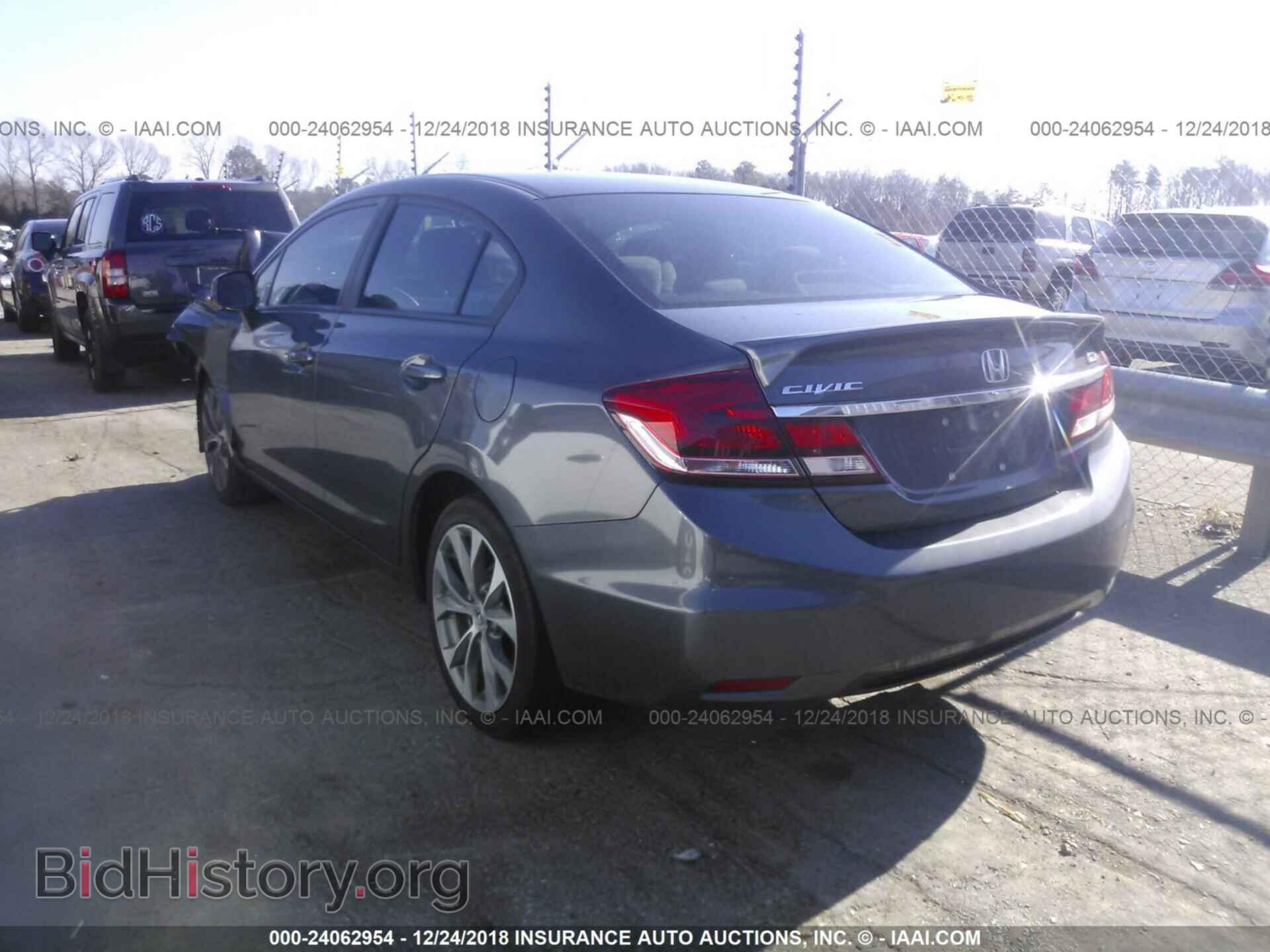 2013 HONDA CIVIC - VIN: 2HGFB2F61DH539855 - Фото 3