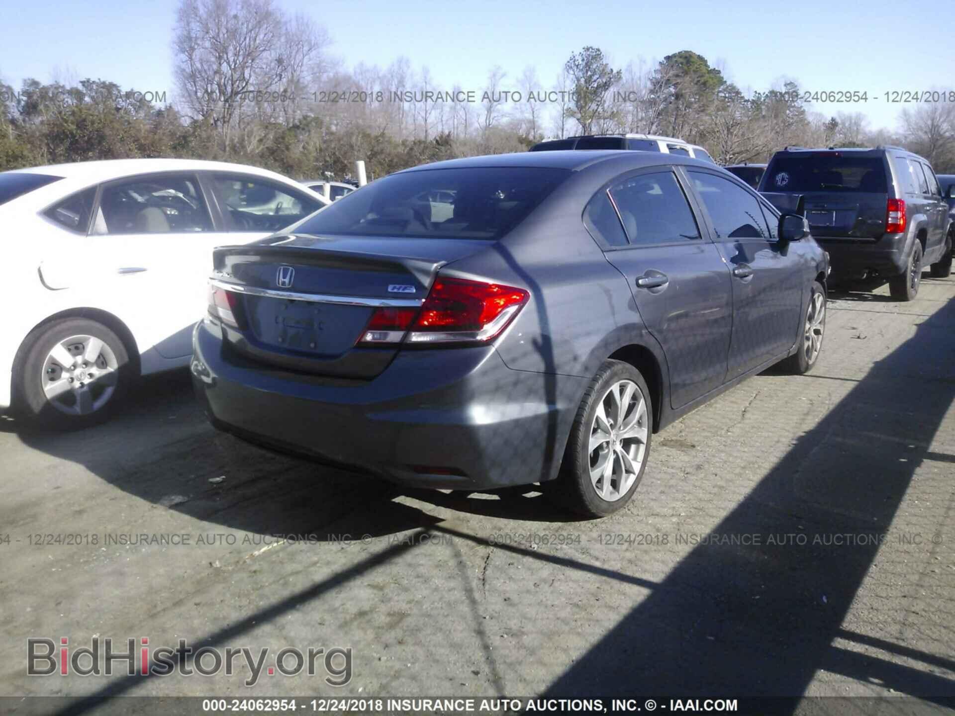 2013 HONDA CIVIC - VIN: 2HGFB2F61DH539855 - Фото 4