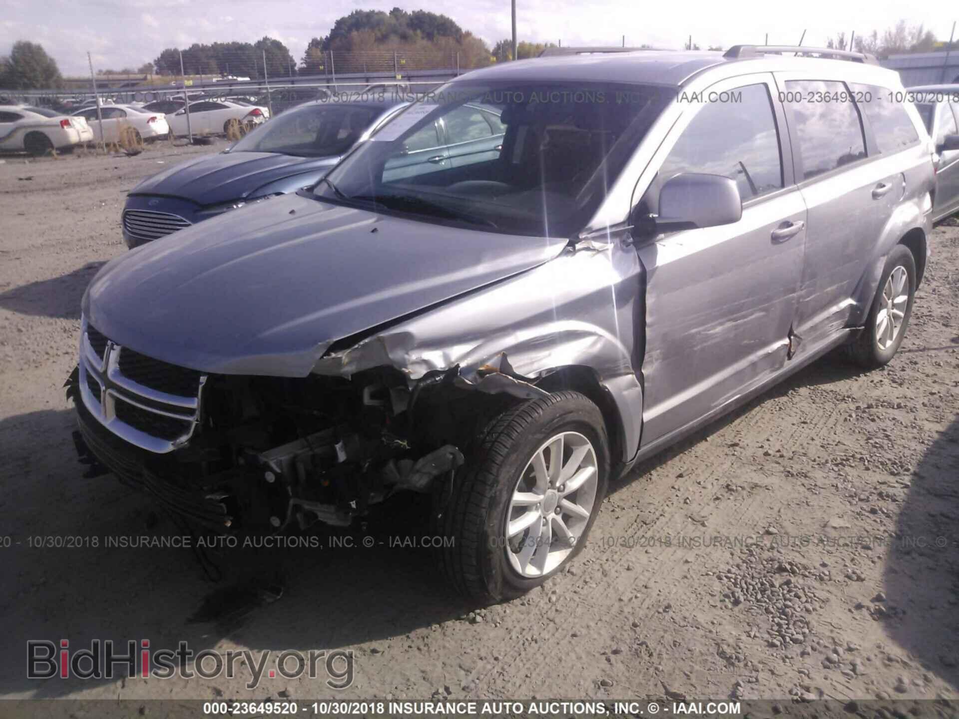 2016 DODGE JOURNEY - VIN: 3C4PDCBB8GT193983 - Фото 2