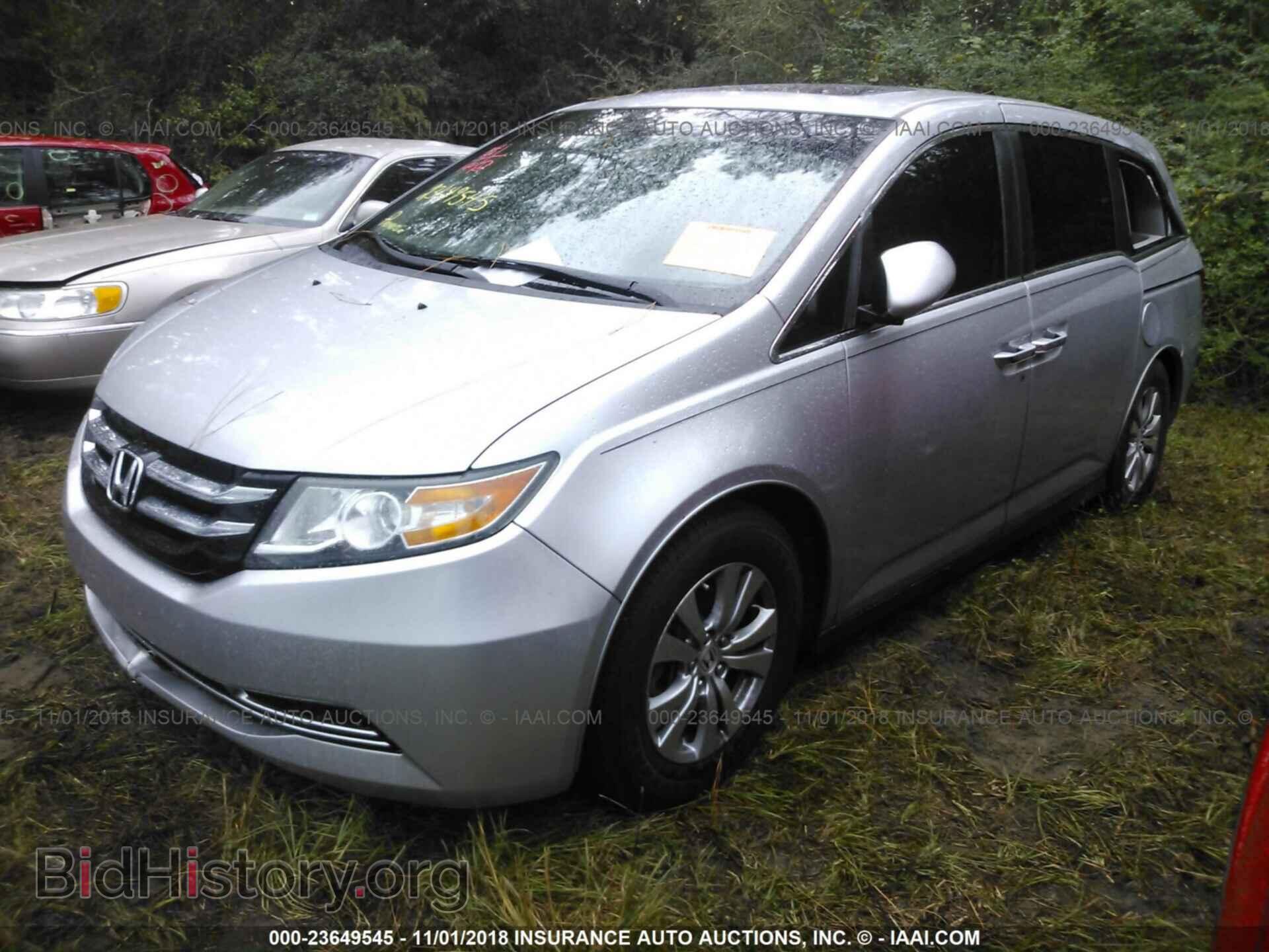 2014 HONDA ODYSSEY - VIN: 5FNRL5H62EB087154 - Фото 2