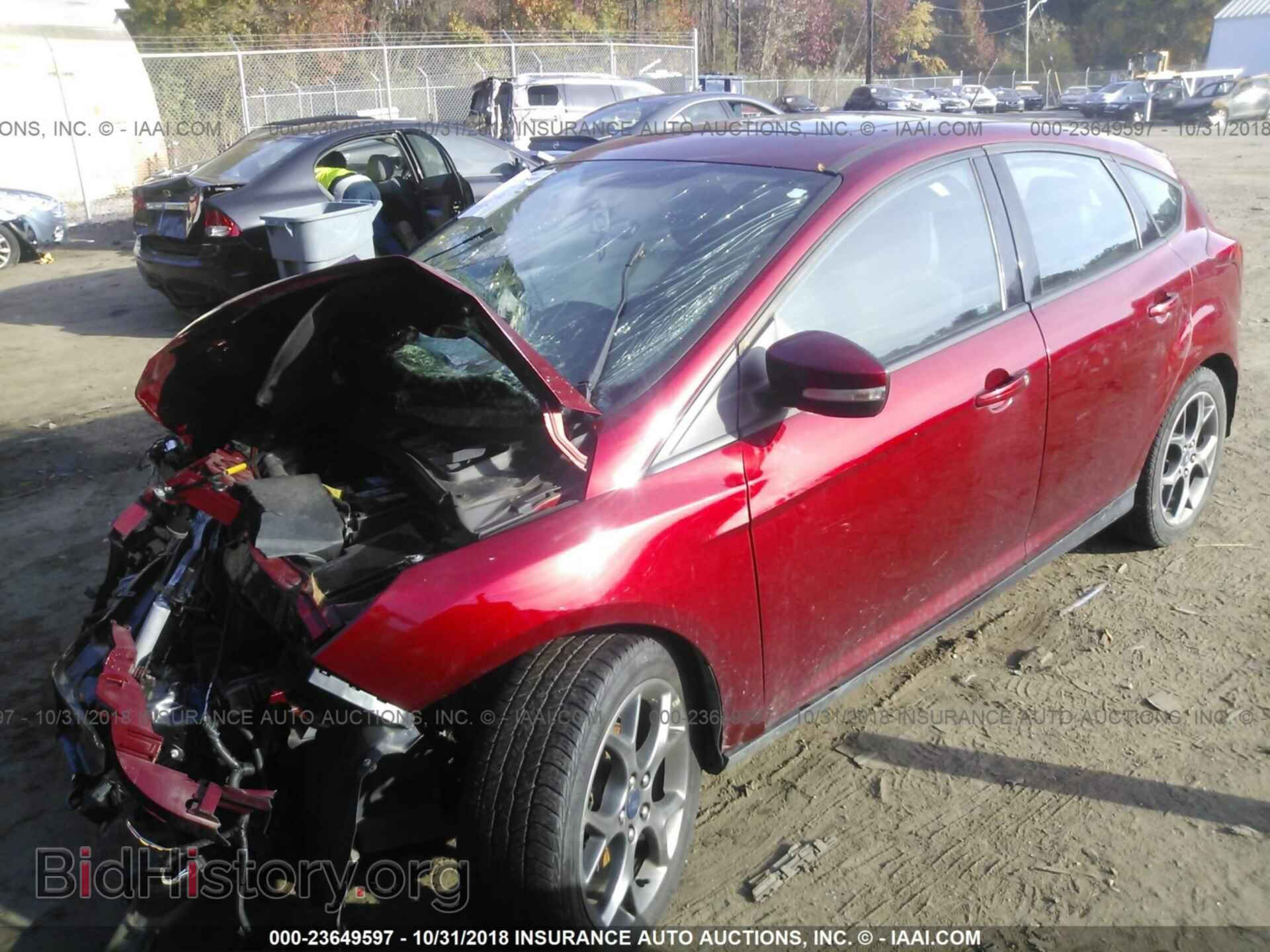2014 FORD FOCUS - VIN: 1FADP3K28EL327173 - Фото 2