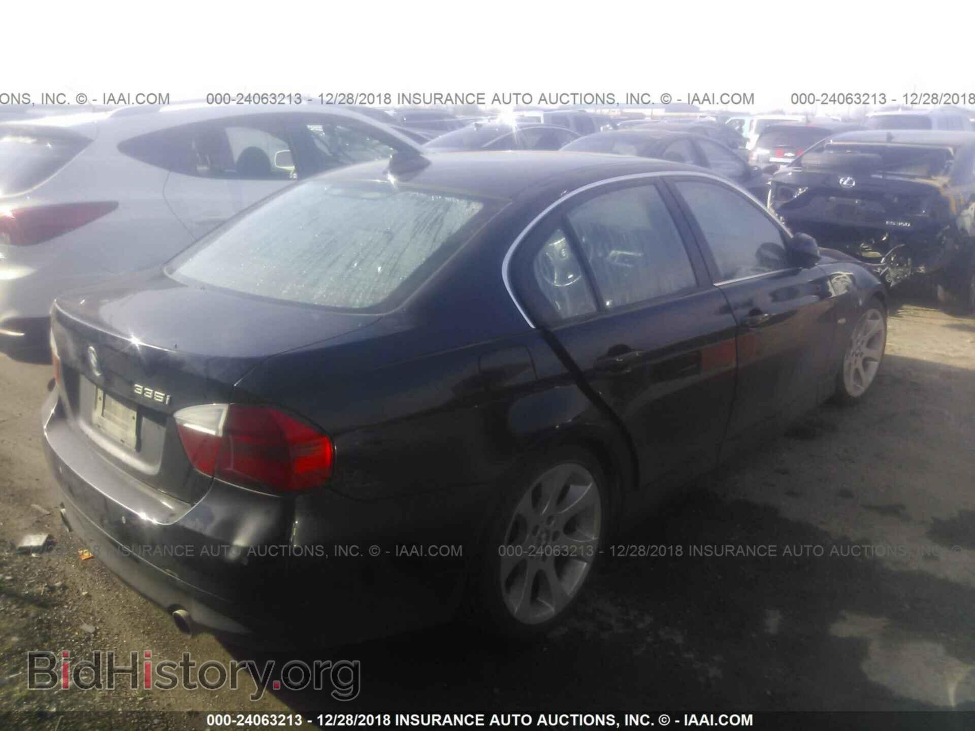 2007 BMW 335 - VIN: WBAVB73507VF53681 - Фото 4