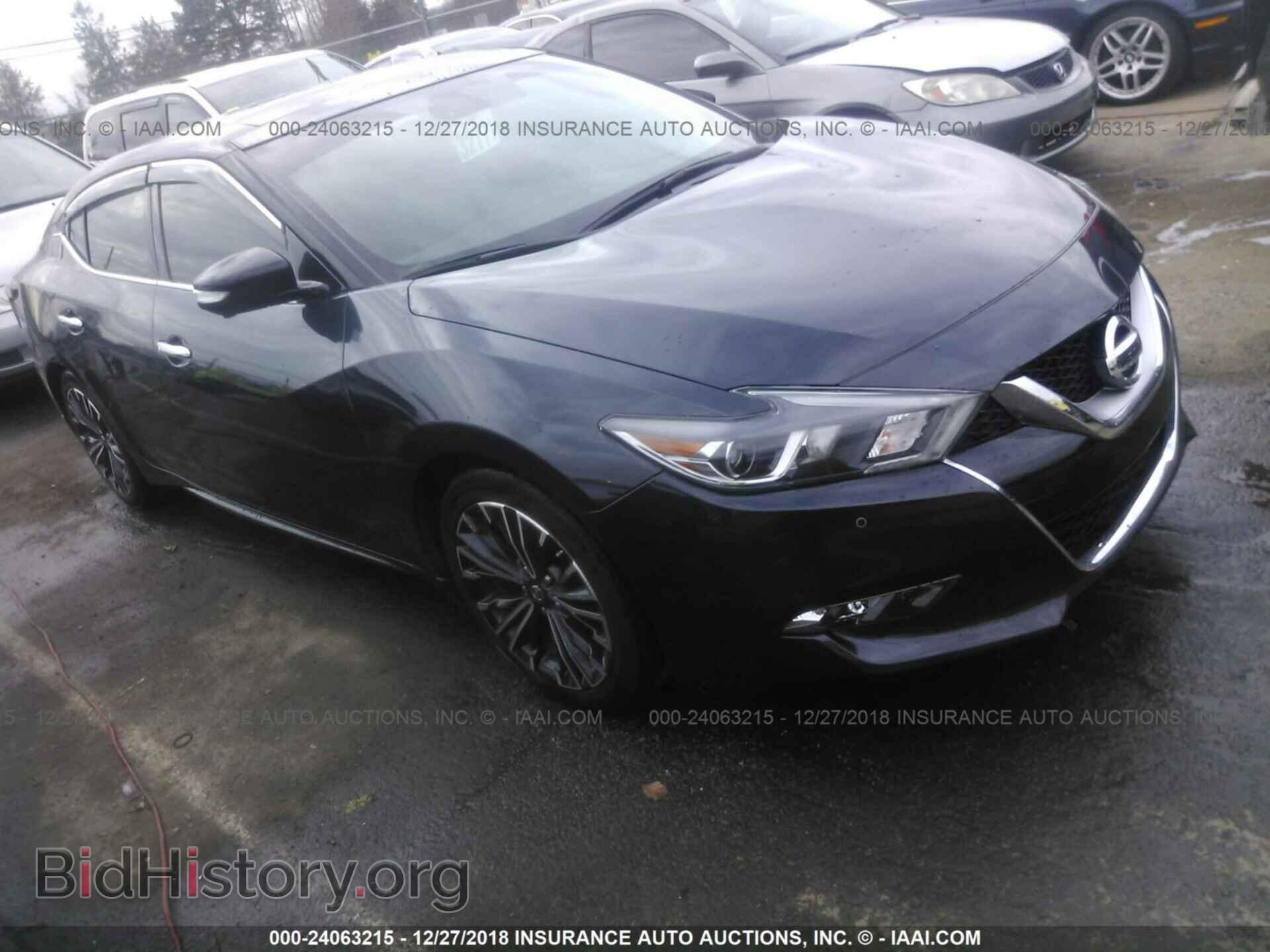 Фотография 1N4AA6AP7HC434612 - NISSAN MAXIMA 2017