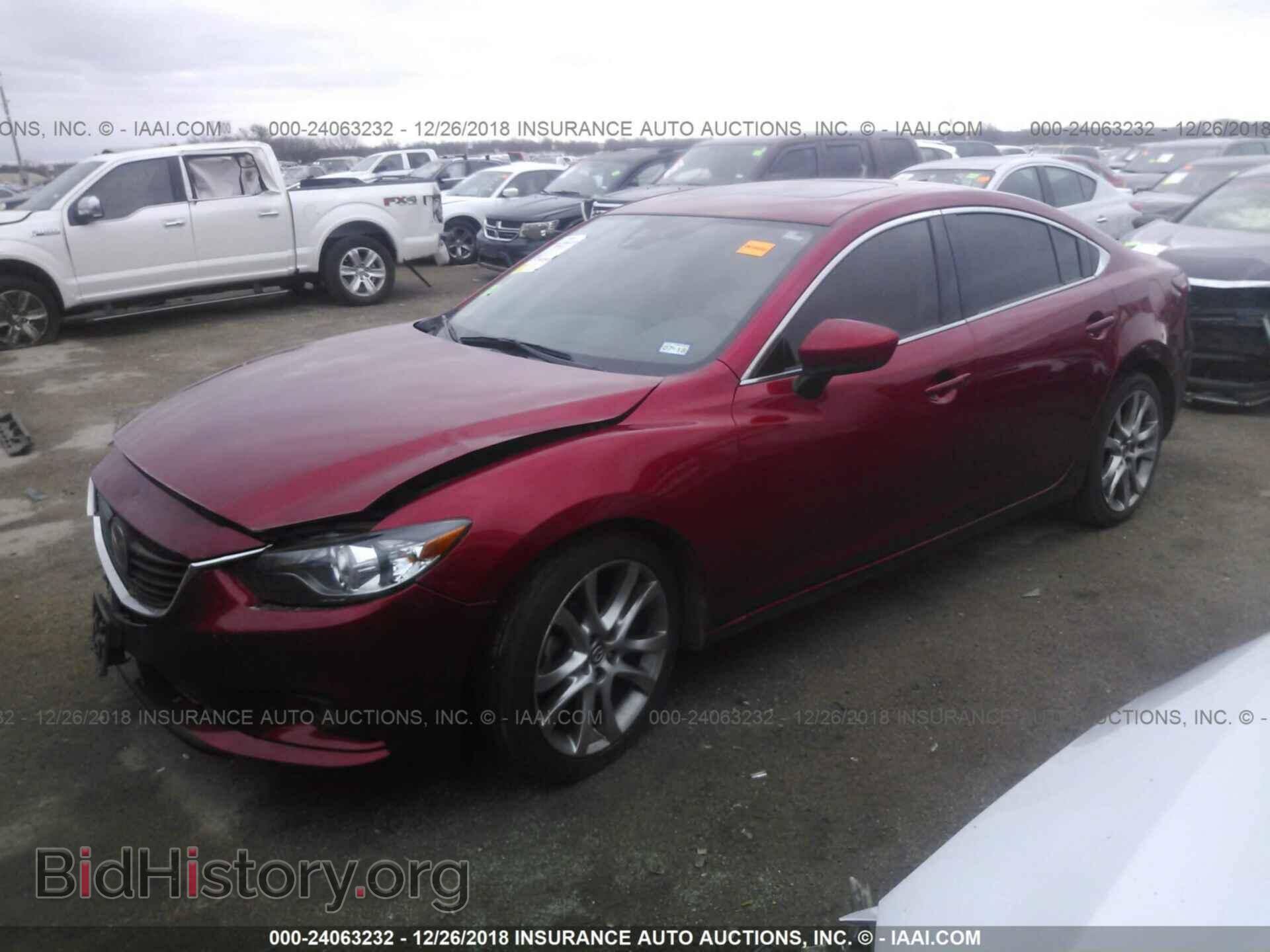 2014 MAZDA 6 - VIN: JM1GJ1W62E1144535 - Фото 2