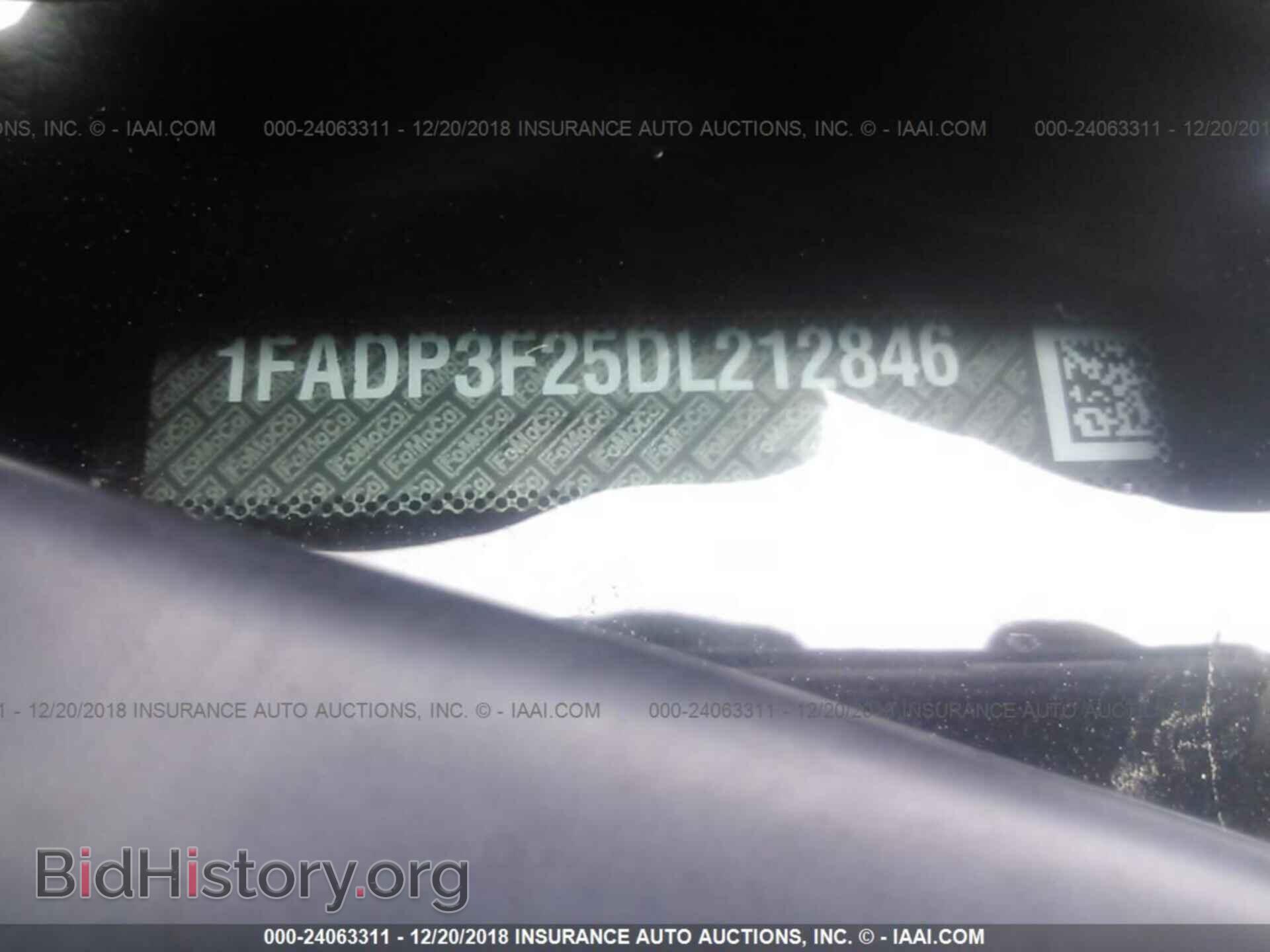 2013 FORD FOCUS - VIN: 1FADP3F25DL212846 - Фото 9