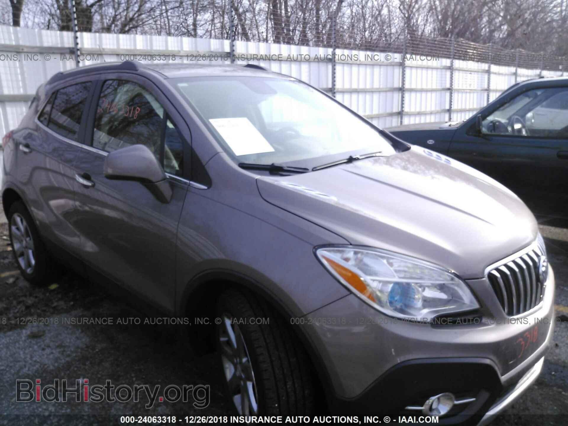 Photo KL4CJCSB6DB210262 - BUICK ENCORE 2013