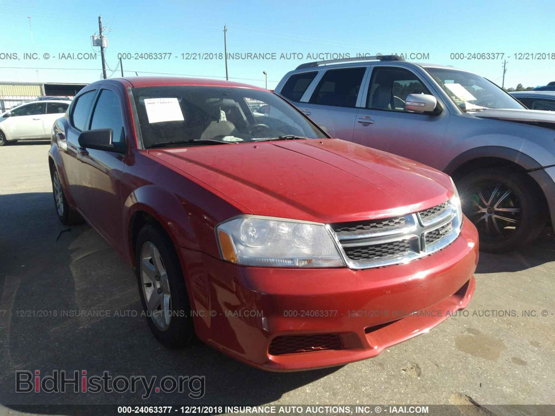 Photo 1C3CDZAB1DN741759 - DODGE AVENGER 2013