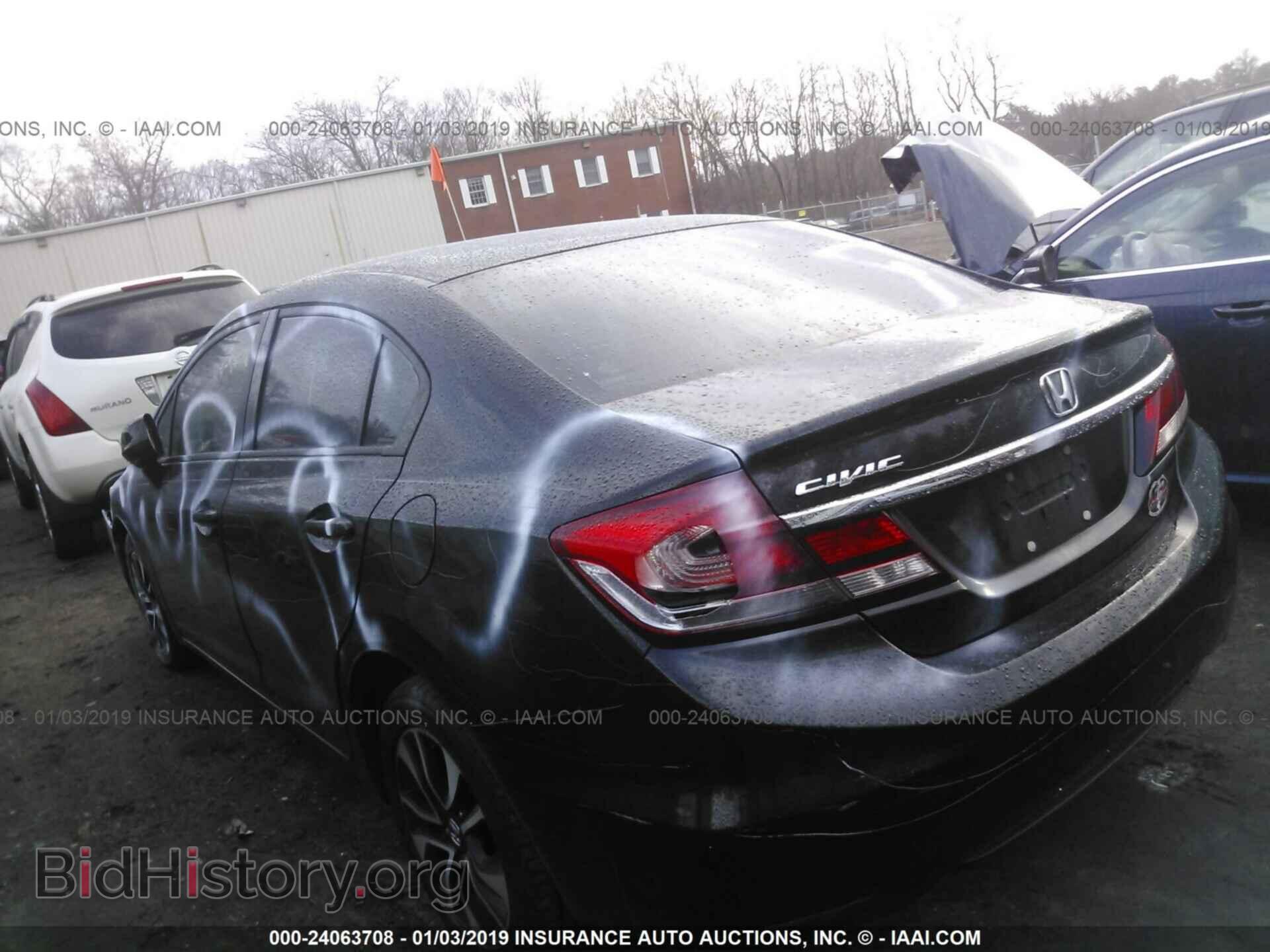 2013 HONDA CIVIC - VIN: 2HGFB2F81DH521843 - Фото 3