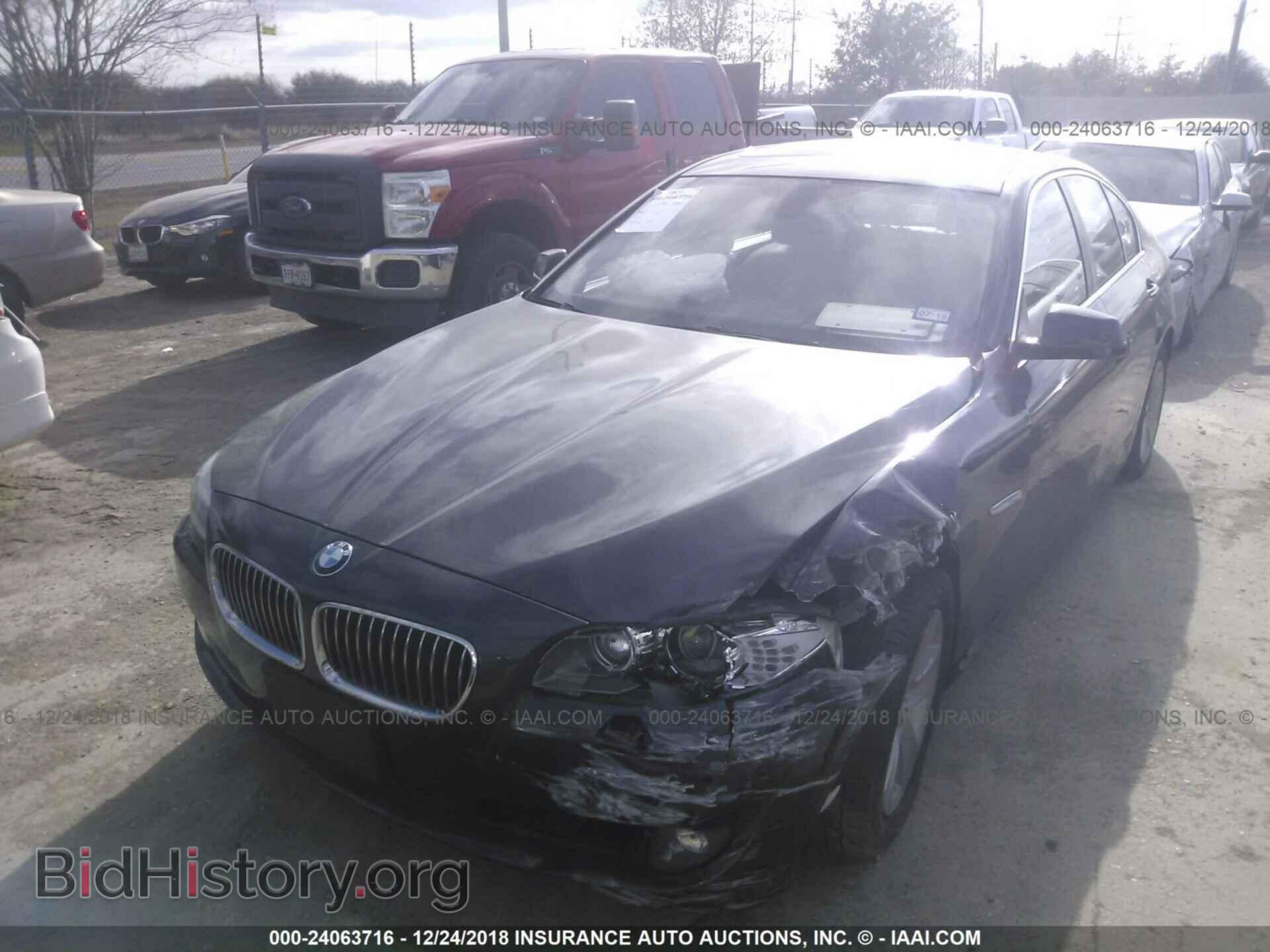 2013 BMW 528 - VIN: WBAXH5C57DD115511 - Фото 2