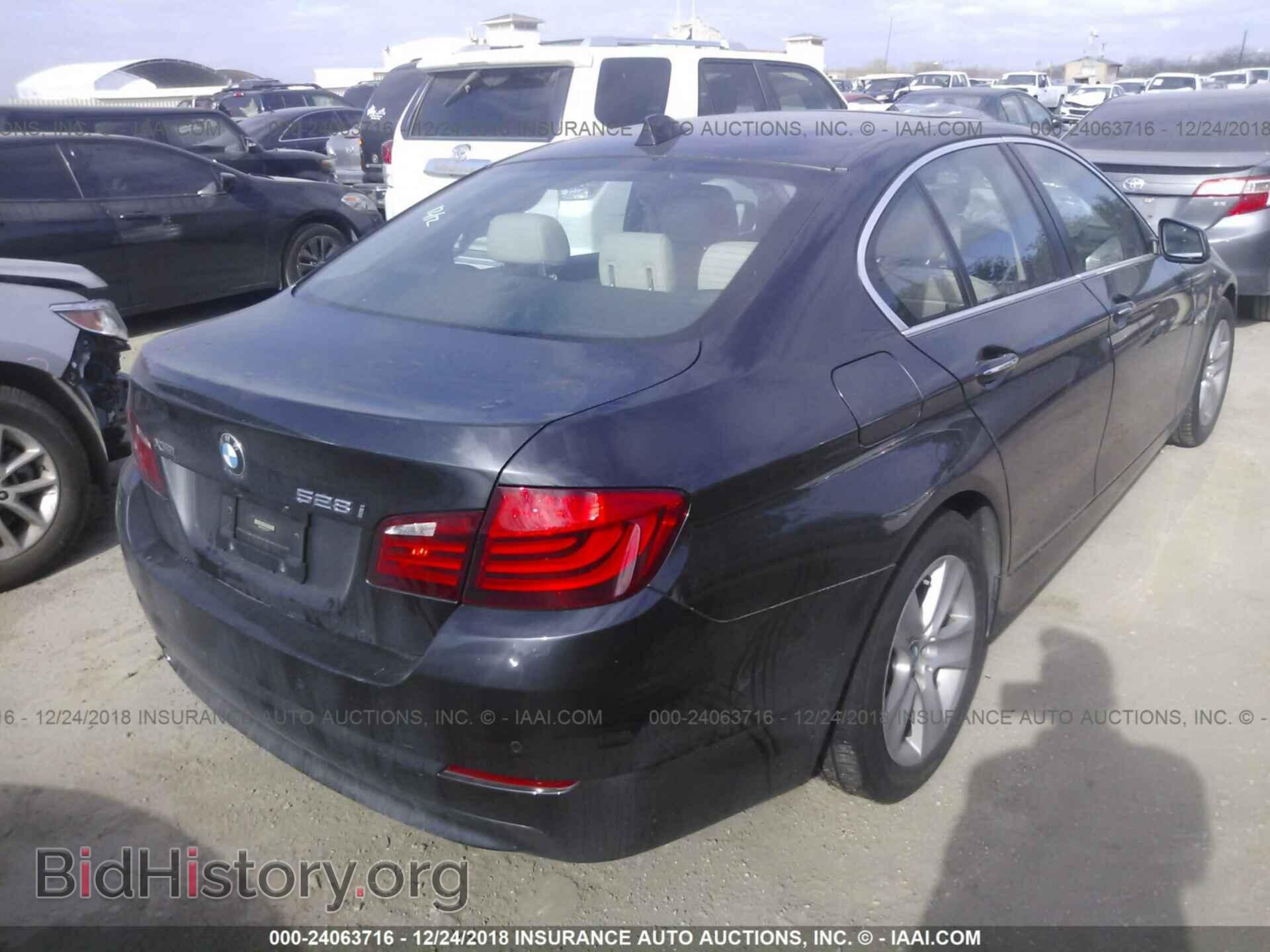 2013 BMW 528 - VIN: WBAXH5C57DD115511 - Фото 4