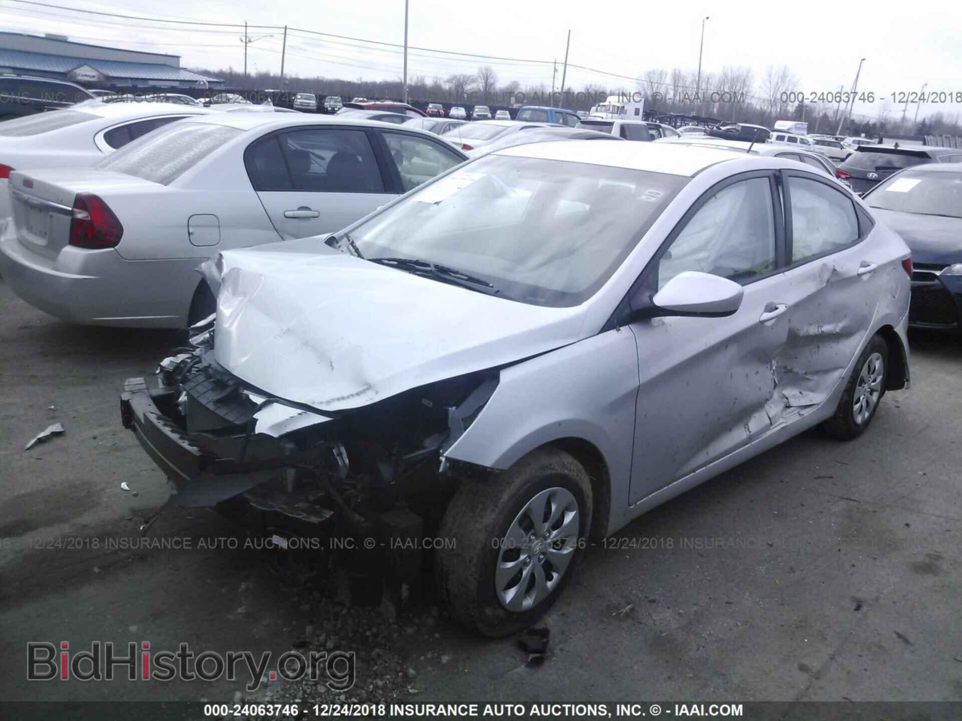 2015 HYUNDAI ACCENT - VIN: KMHCT4AE4FU907479 - Фото 2