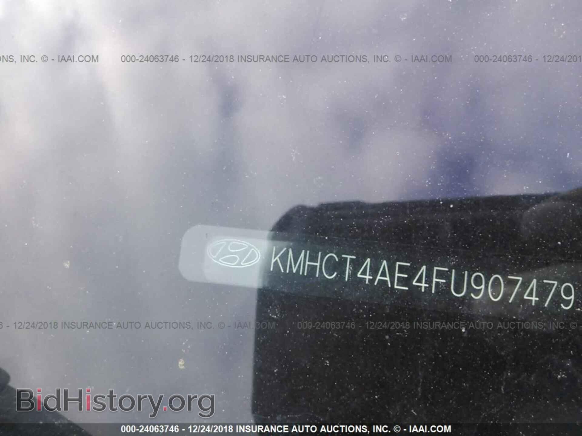 2015 HYUNDAI ACCENT - VIN: KMHCT4AE4FU907479 - Фото 9