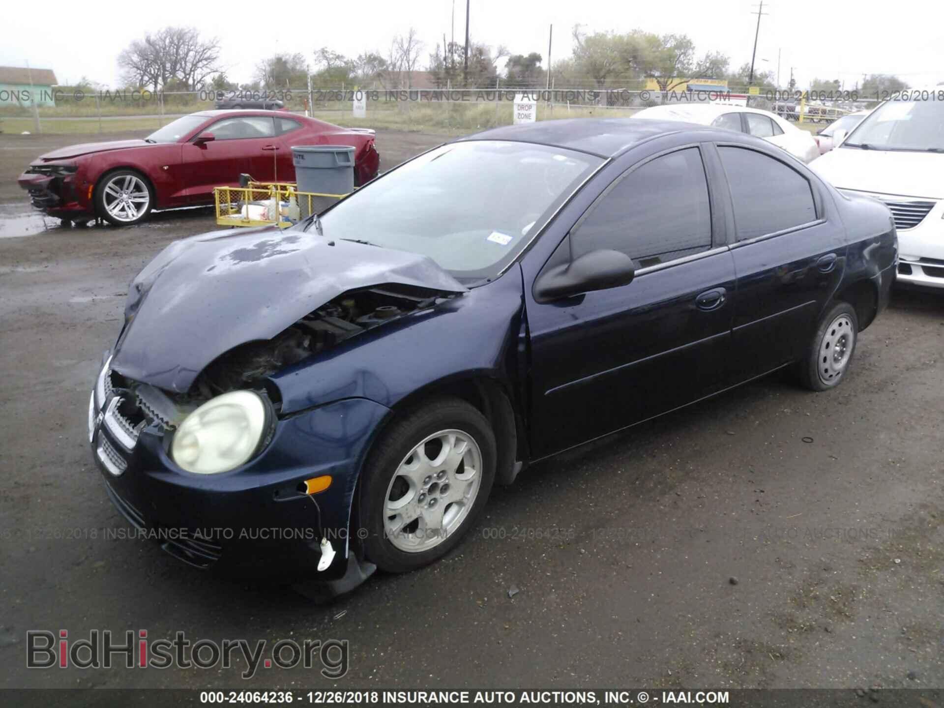2005 DODGE NEON - VIN: 1B3ES56C95D202254 - Фото 2