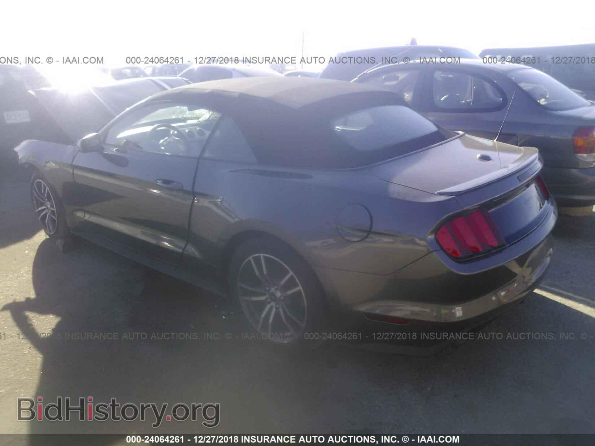 2015 FORD MUSTANG - VIN: 1FATP8UH8F5409565 - Фото 3