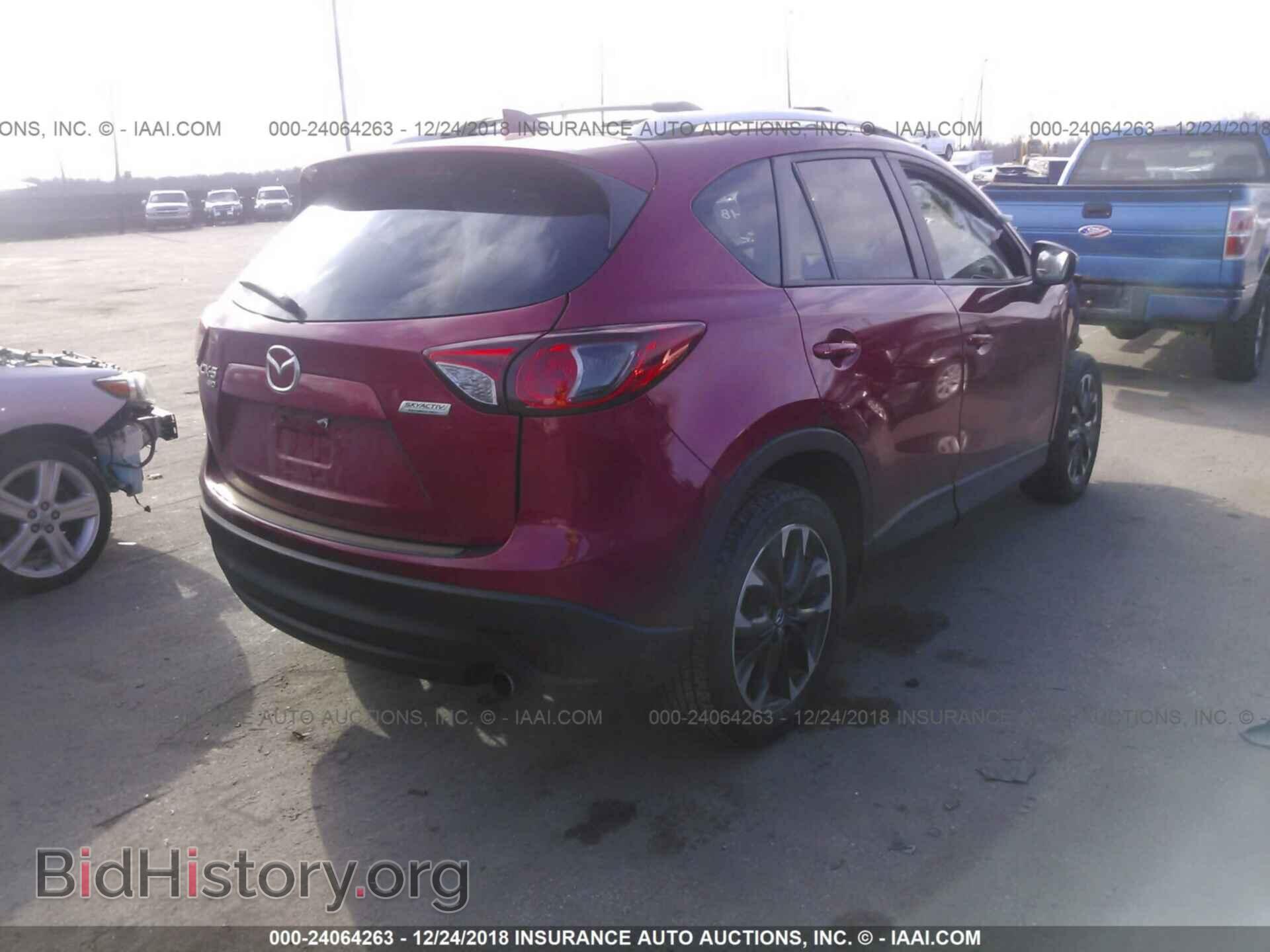 2016 MAZDA CX-5 - VIN: JM3KE4DY4G0621471 - Фото 4